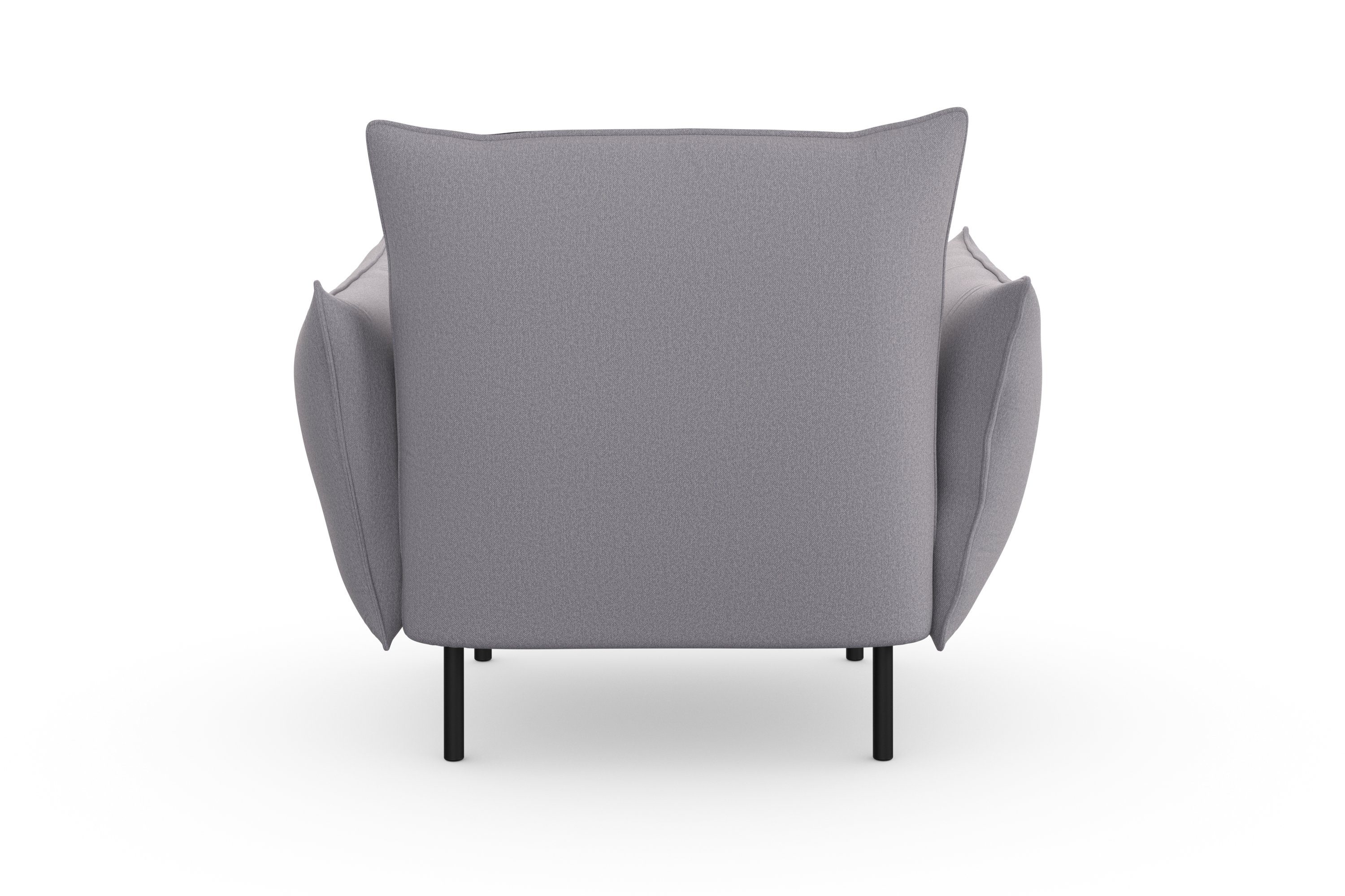 andas Fauteuil Stine cocktailstoel Bijzonder design door kussen-look en opstaande naad, by Morten Georgsen