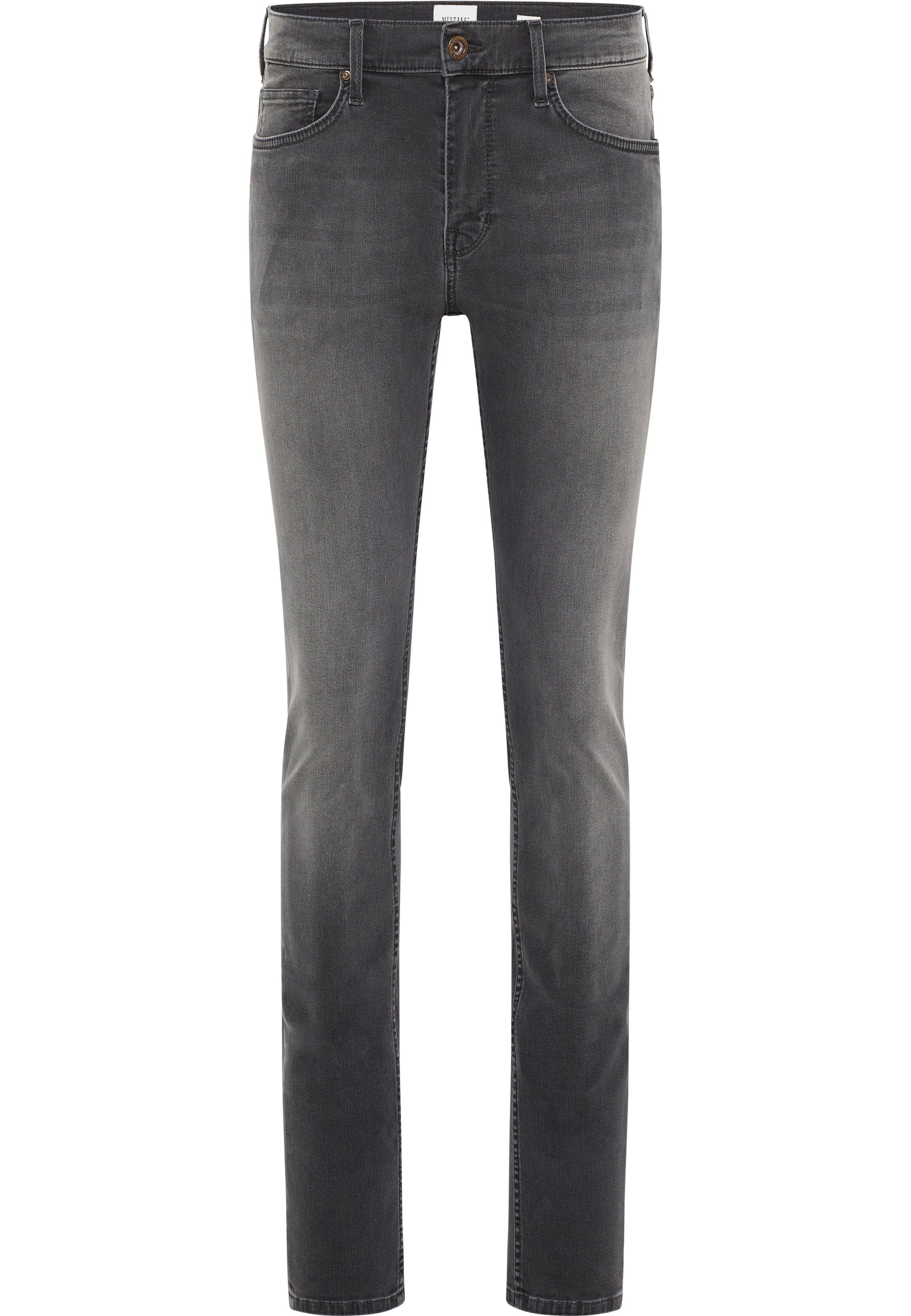 MUSTANG Skinny fit jeans Heren stijl Frisco skinny heren jeans maat 31 zwart