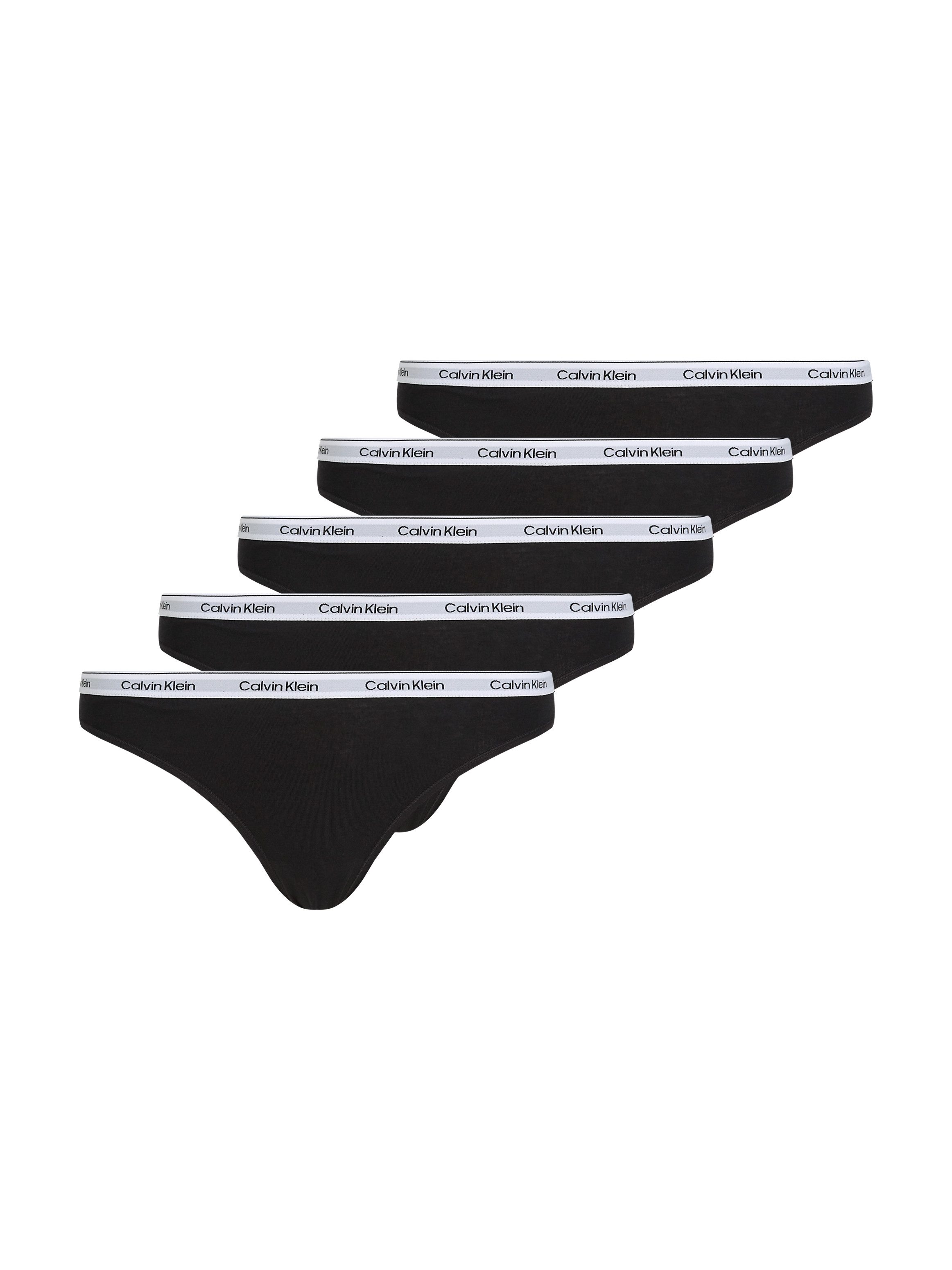 Calvin Klein Bikinibroekje 5 PACK BIKINI (LOW-RISE) (5 stuks Set van 5)