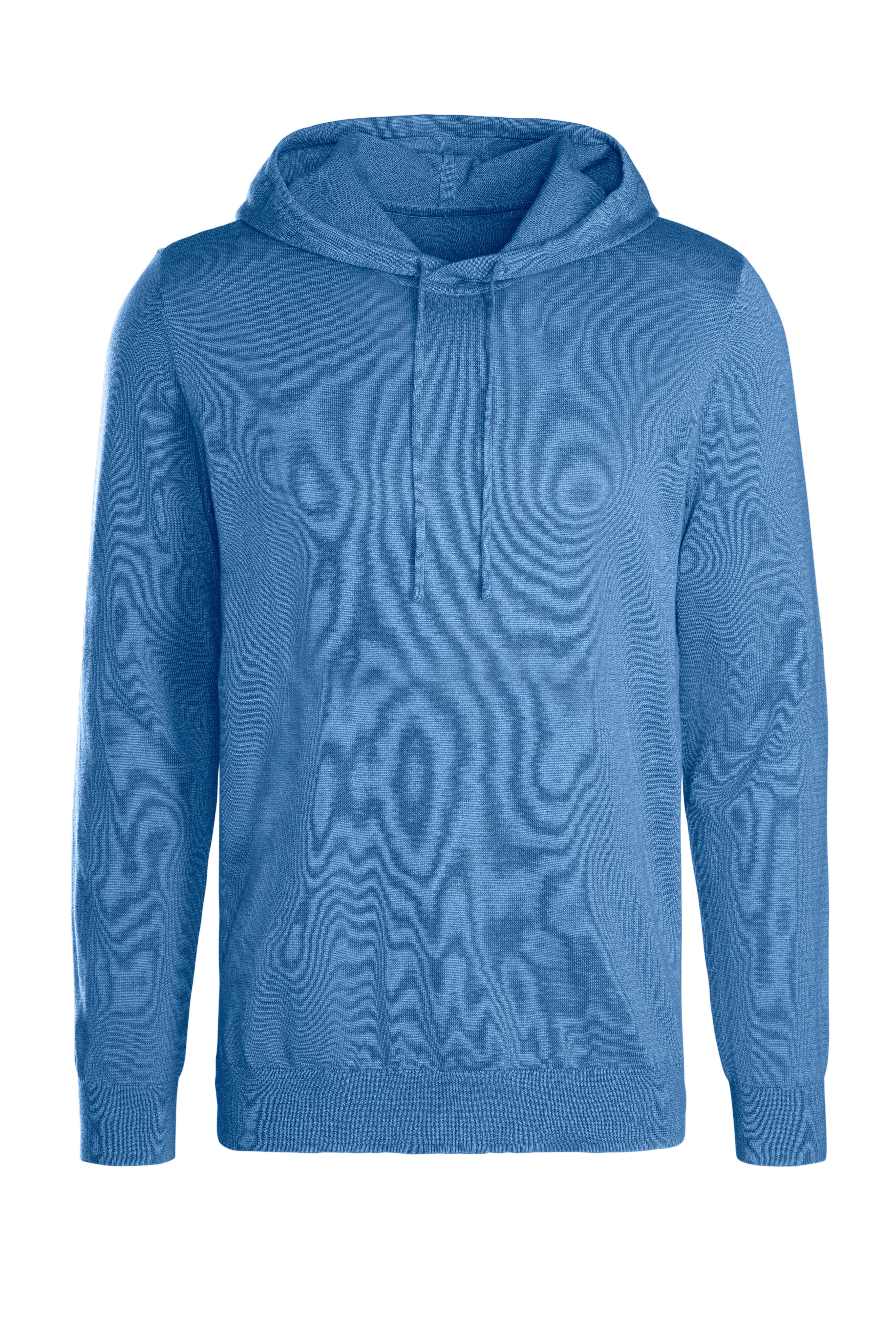 H.I.S Gebreide trui Met capuchon, regular fit Pullover met ronde hals, fijn breiwerk, katoenmix