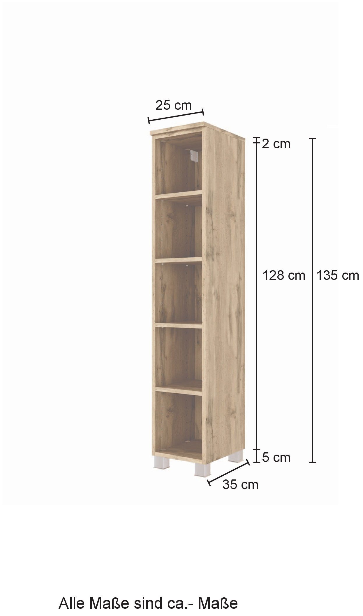 welltime Provisiekast Horki 30 cm breed