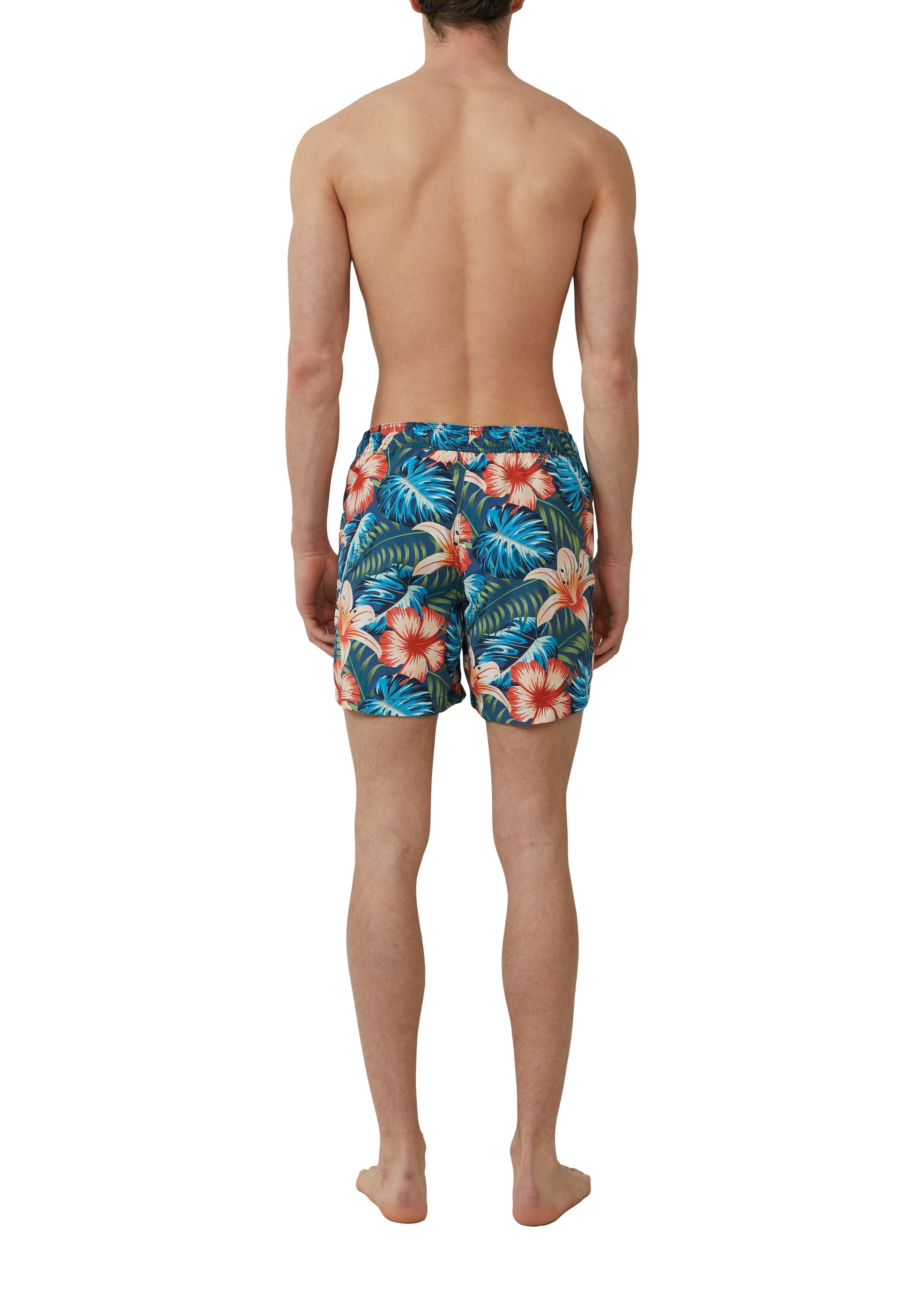 s.Oliver Strandshort met print all-over