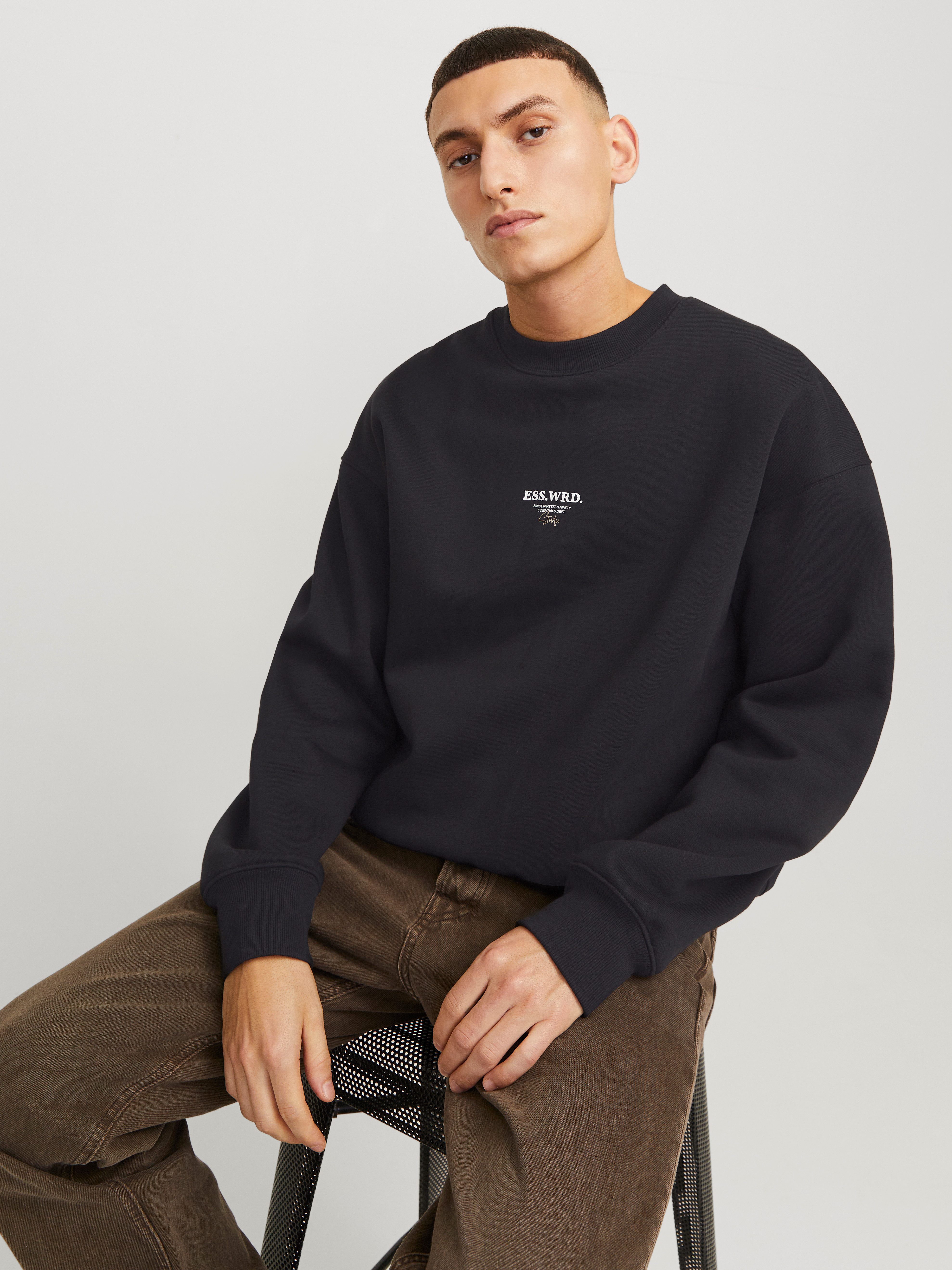 Jack & Jones Sweatshirt JJEURBAN EDGE STUDIO SWEAT CREW NOOS
