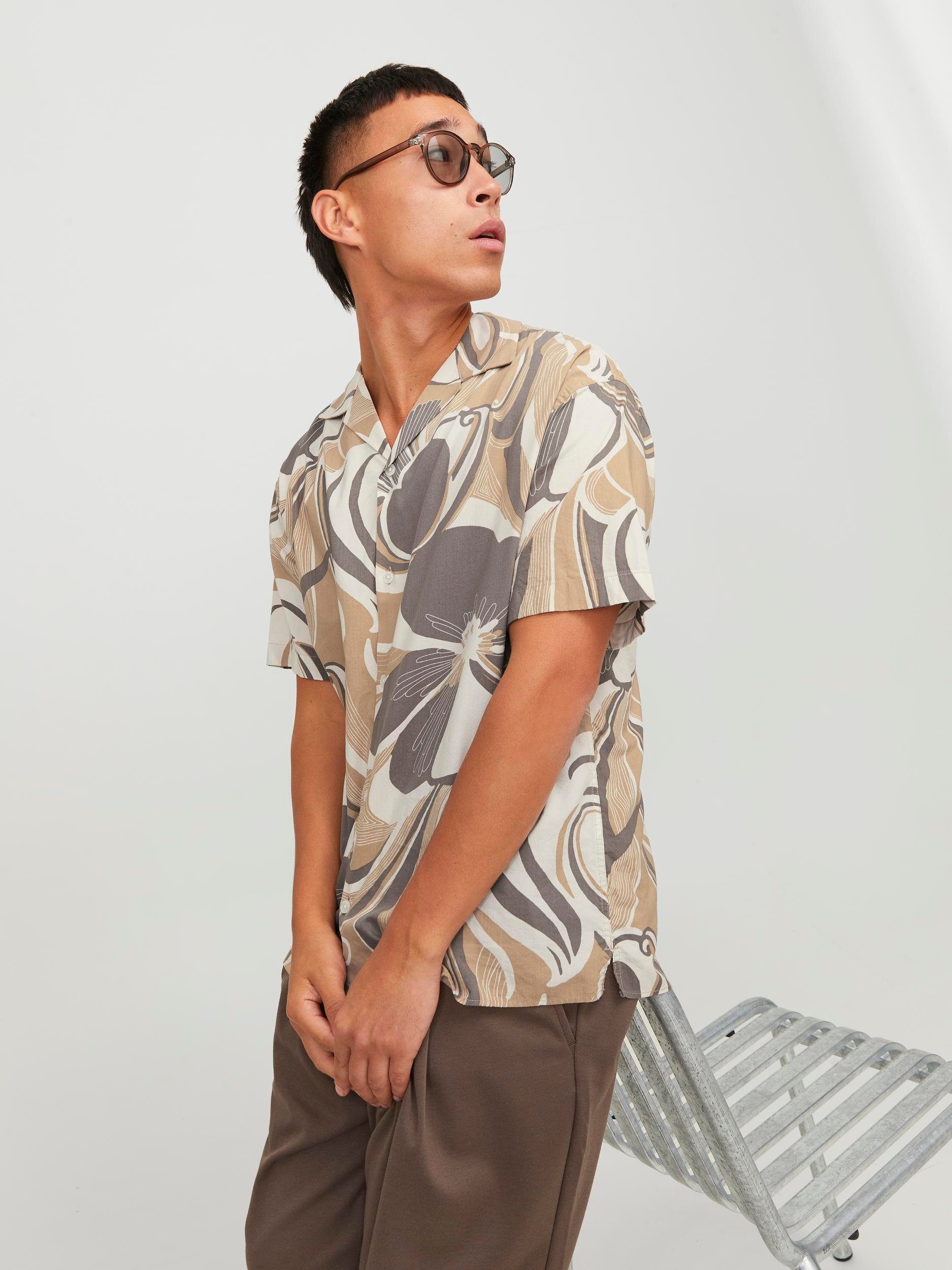 Jack & Jones Premium Regular fit vrijetijdsoverhemd met katoen model 'LAPALMA'