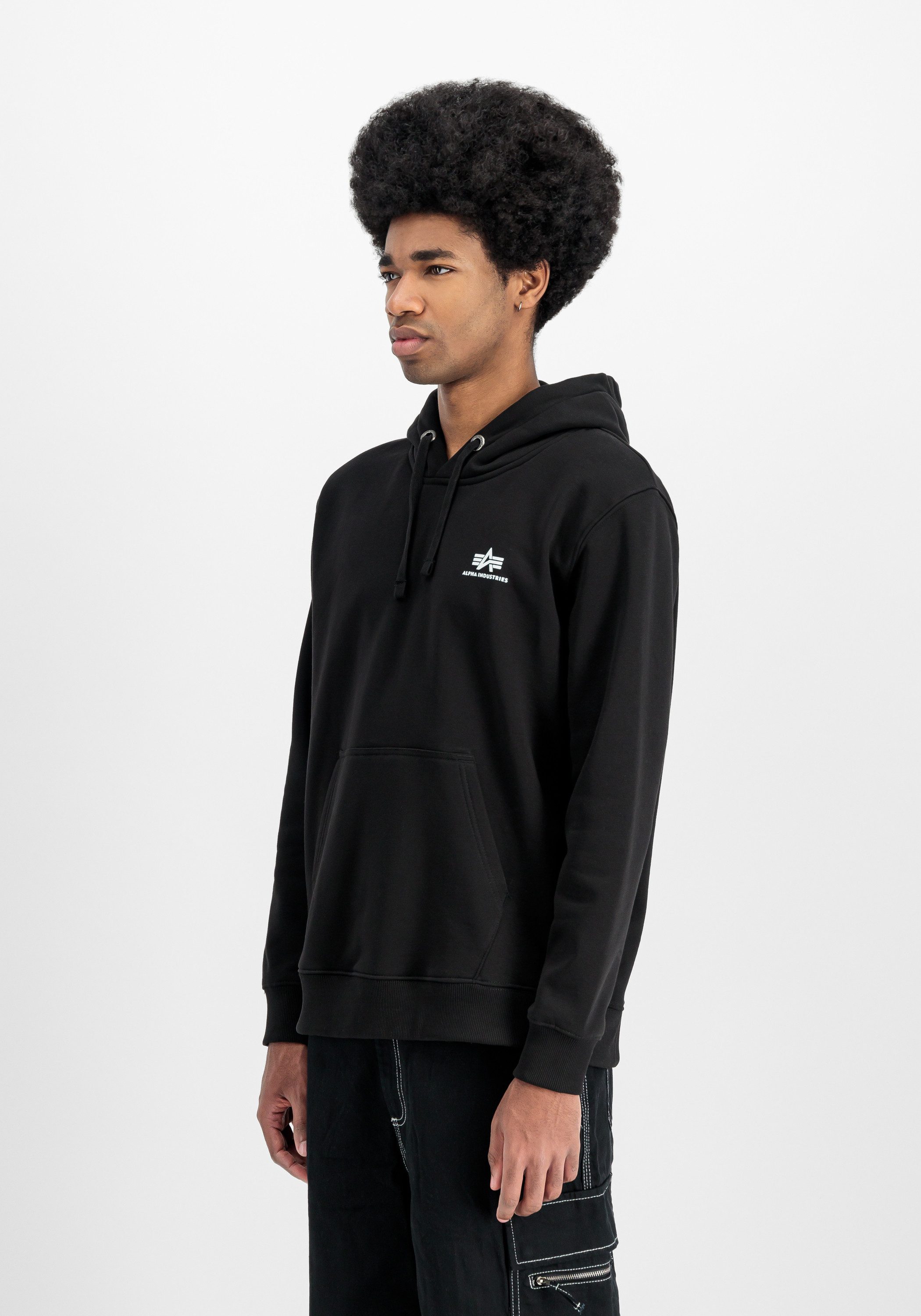 Alpha Industries Hoodie Alpha Industries Men - Hoodies Basic Hoodie Small Logo
