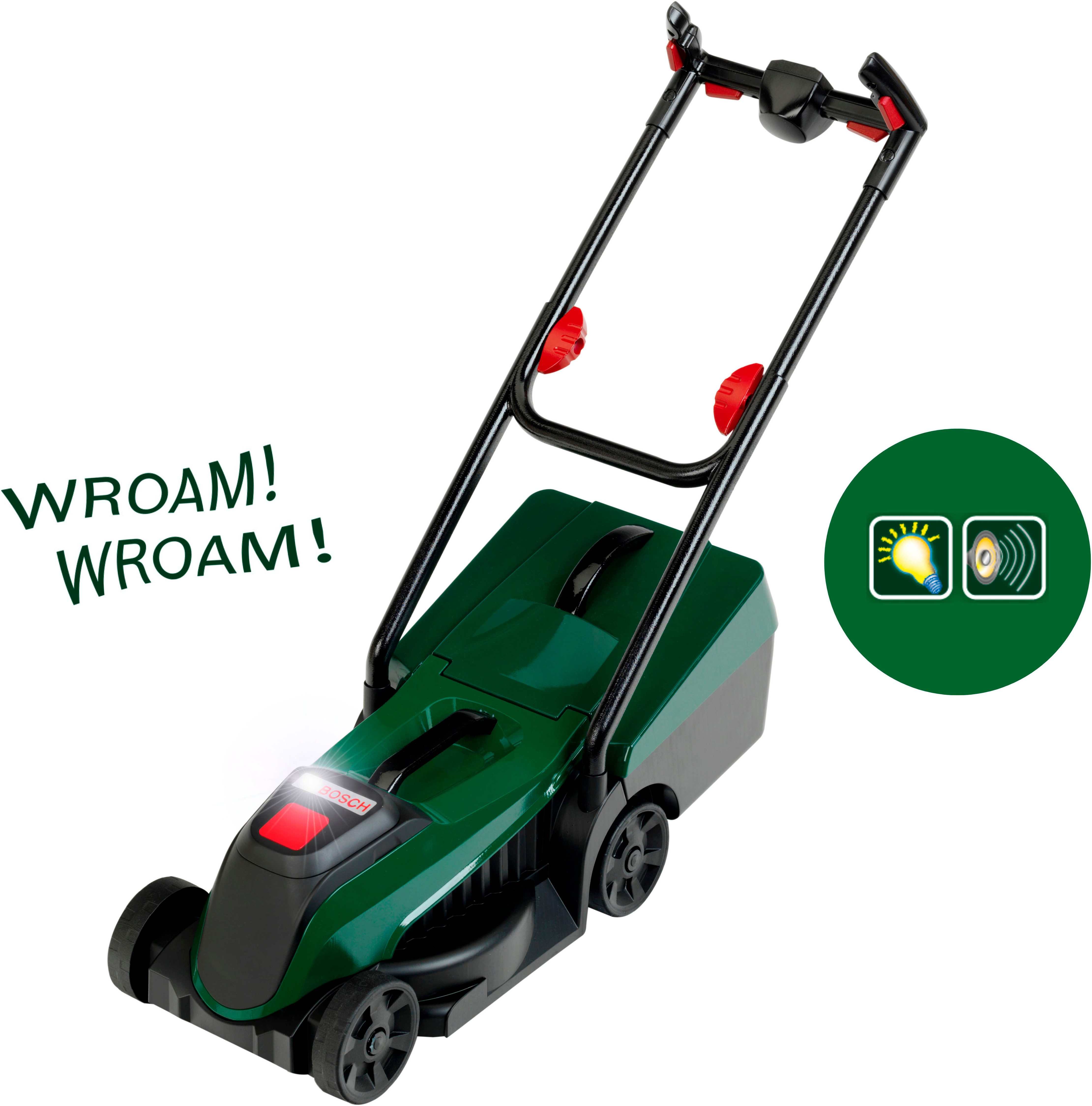 Klein Kindergrasmaaier Bosch mini, Rotak II met geluiden