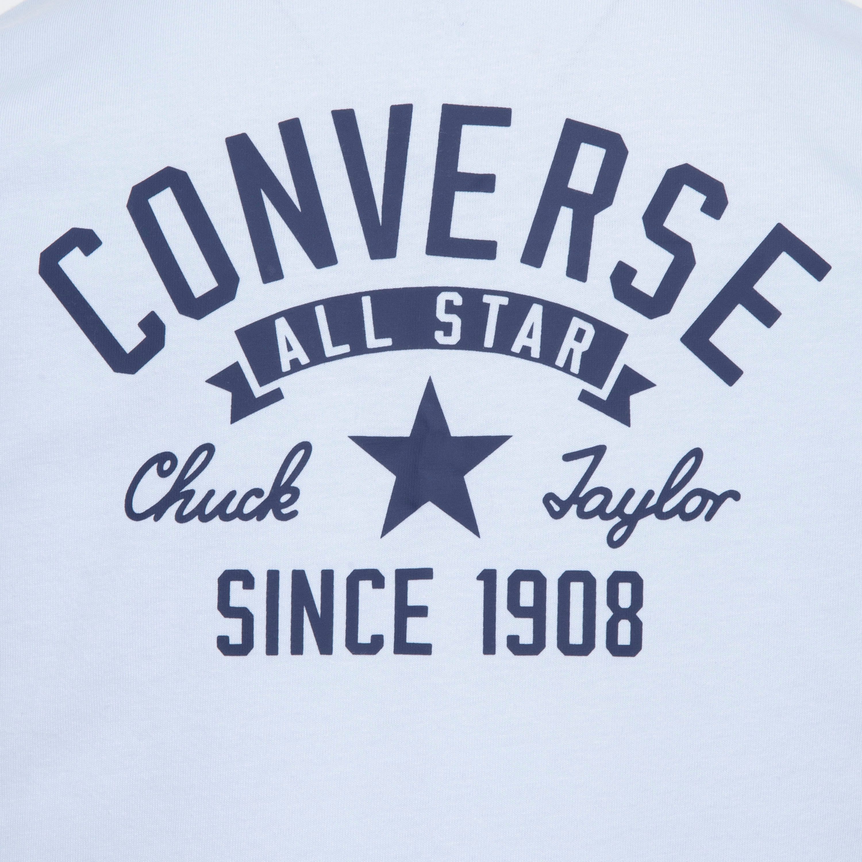 Converse T-shirt CNVB RETRO FRONT BACK LOGO TEE (1-delig)