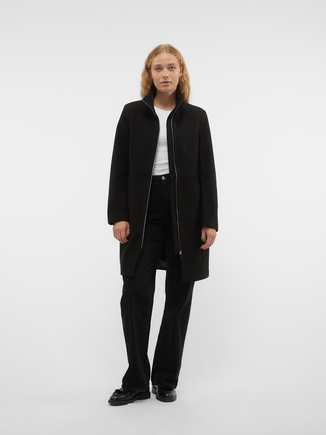 Vero Moda Korte jas VMPOPZIPPER COAT BOOS