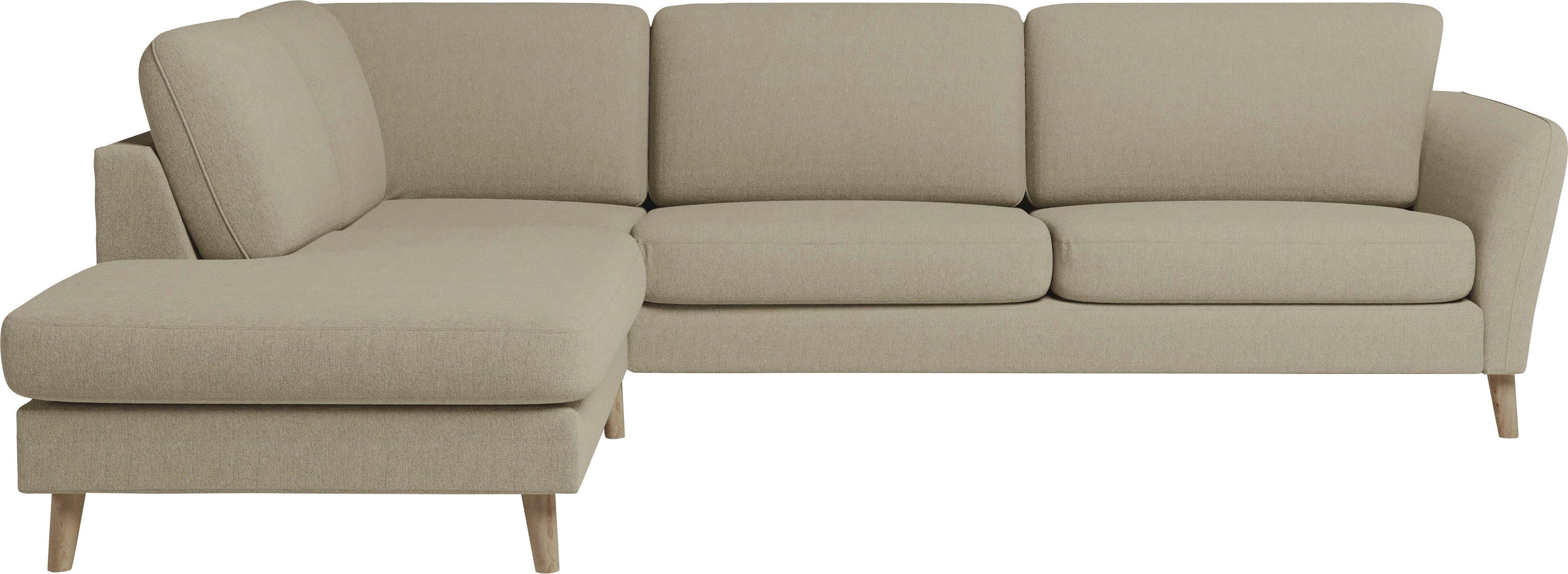 Home affaire Hoekbank MARSEILLE 278/202 cm, L-vorm, ottoman rechts/links, verschillende bekledingen