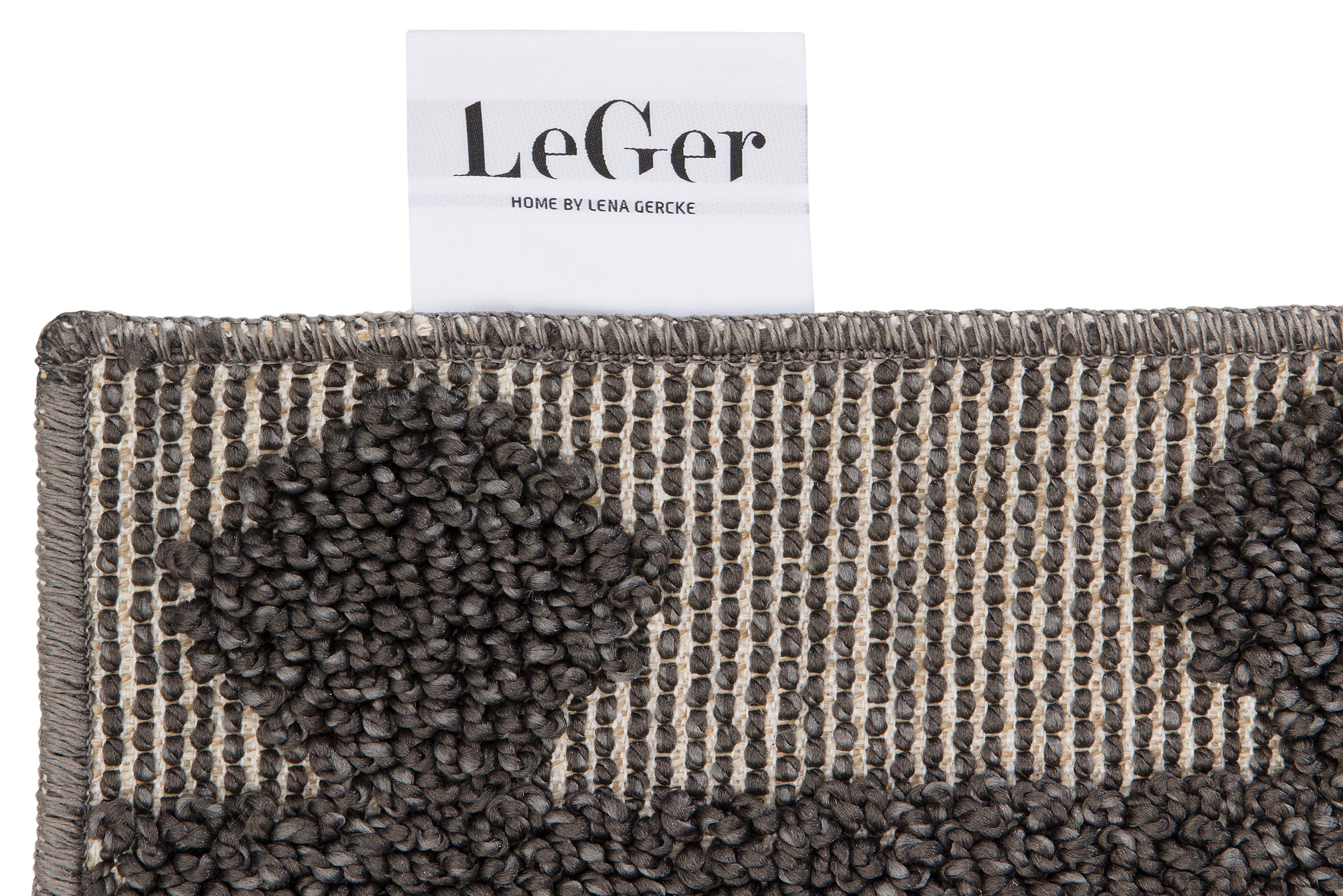 LeGer Home by Lena Gercke Vloerkleed Askja in wol-look, reliëfeffect, vloerkleed in boho-stijl