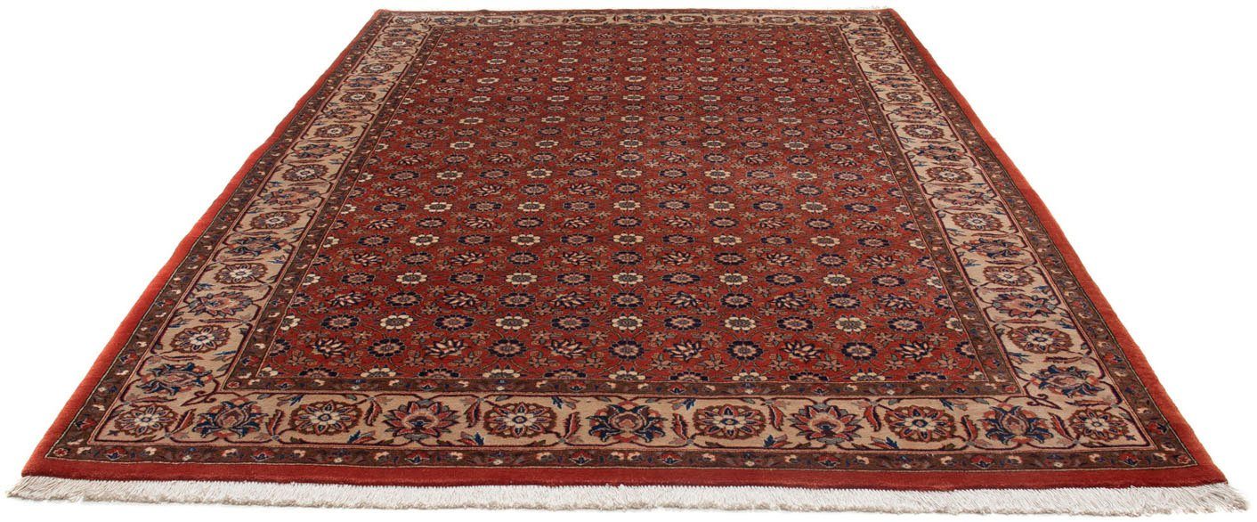 morgenland Wollen kleed Waramin geheel gedessineerd rosso 301 x 223 cm Uniek exemplaar met certificaat