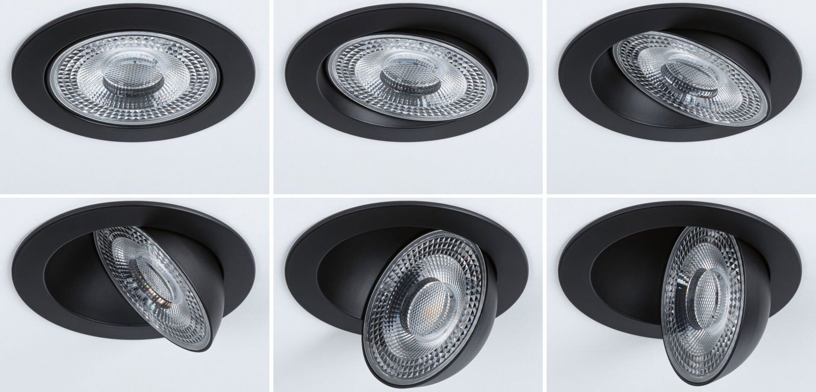 Paulmann Ledinbouwlamp LED inbouwlamp White Select Aumus 5W 700lm 230V 2700 - 6500K Geheugenfunctie, meerdere helderheidsniveaus, kleurwisselaar, kleurregeling (1 stuk)