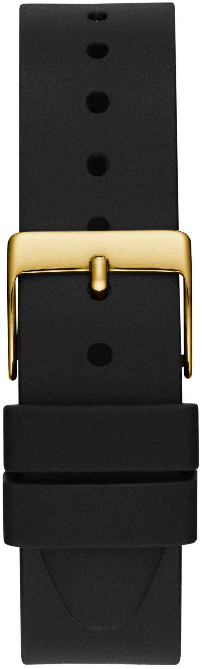 Guess Kwartshorloge MENAGERIE Horloge, dameshorloge, siliconen band, mineraalglas, analoog