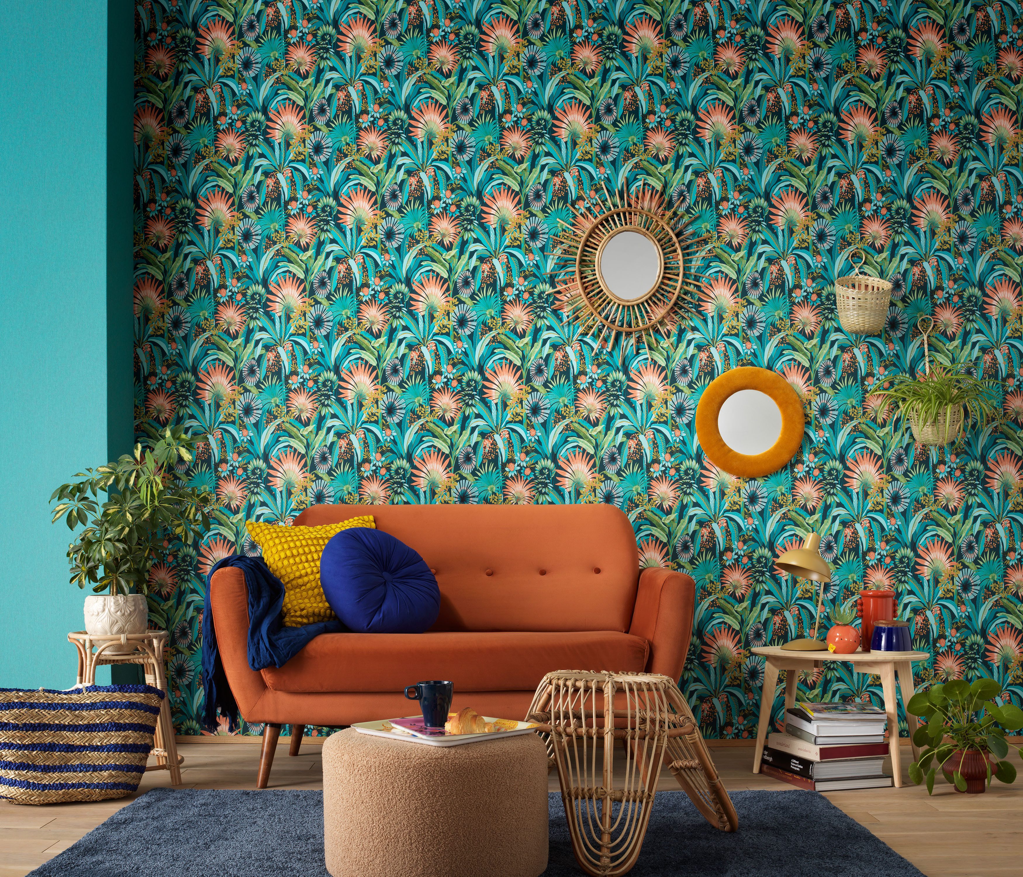 Erismann Vliesbehang Flower Power (1 stuk)