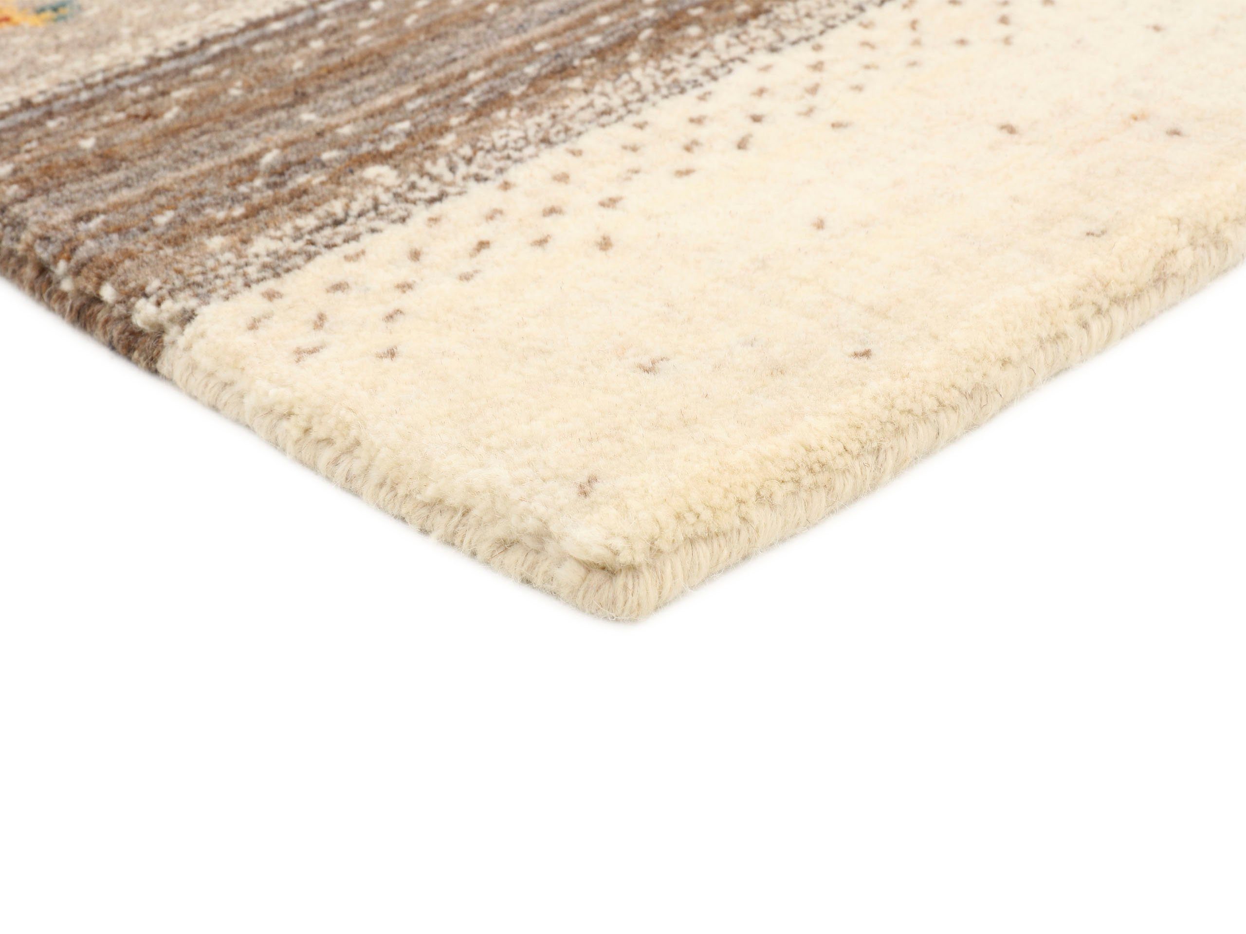carpetfine Wollen kleed Gabbeh Loom Lori zuivere wol, zeer zachte pool, woonkamer