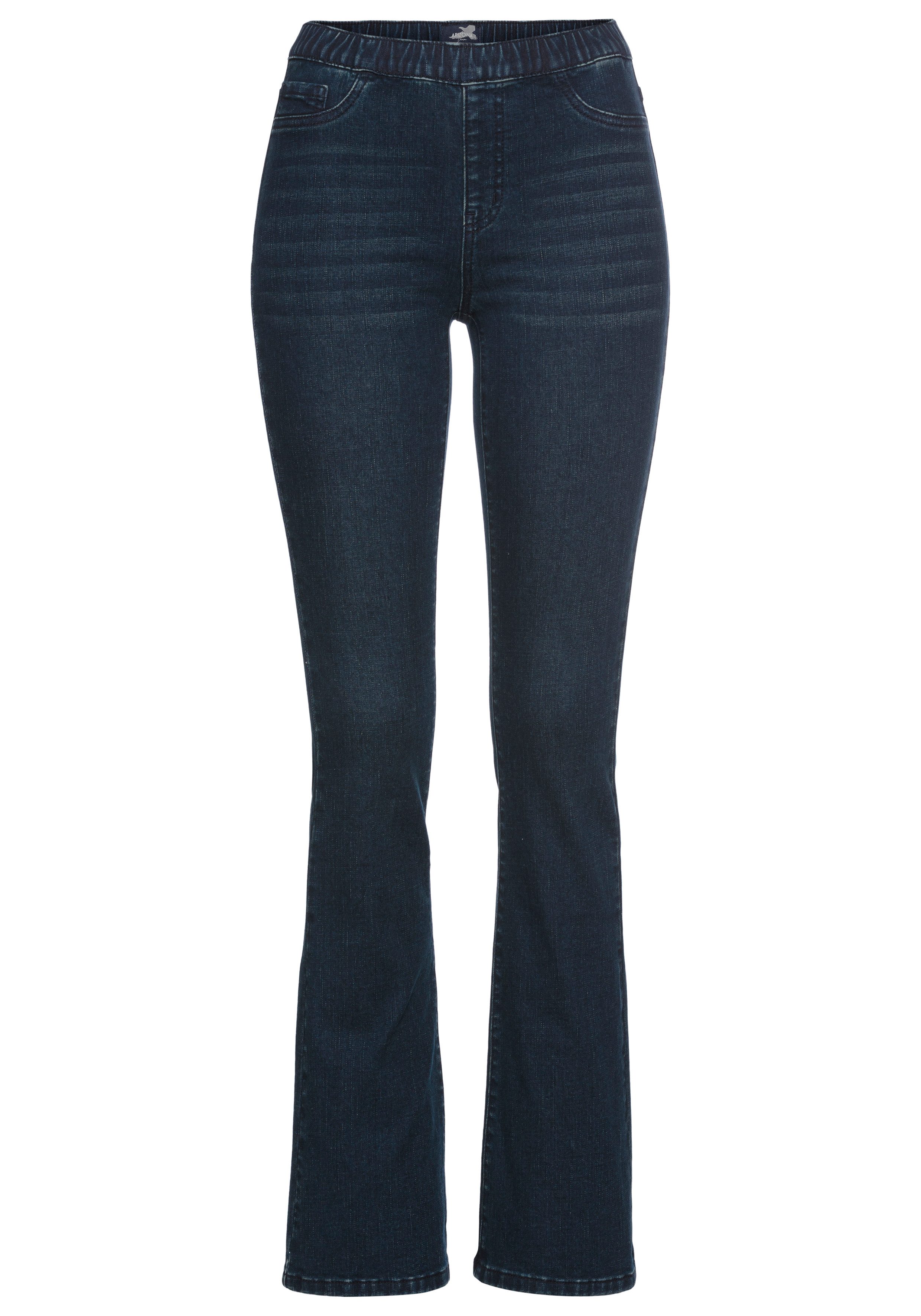 Arizona Jeggings Bootcut met lichte thermo-effect