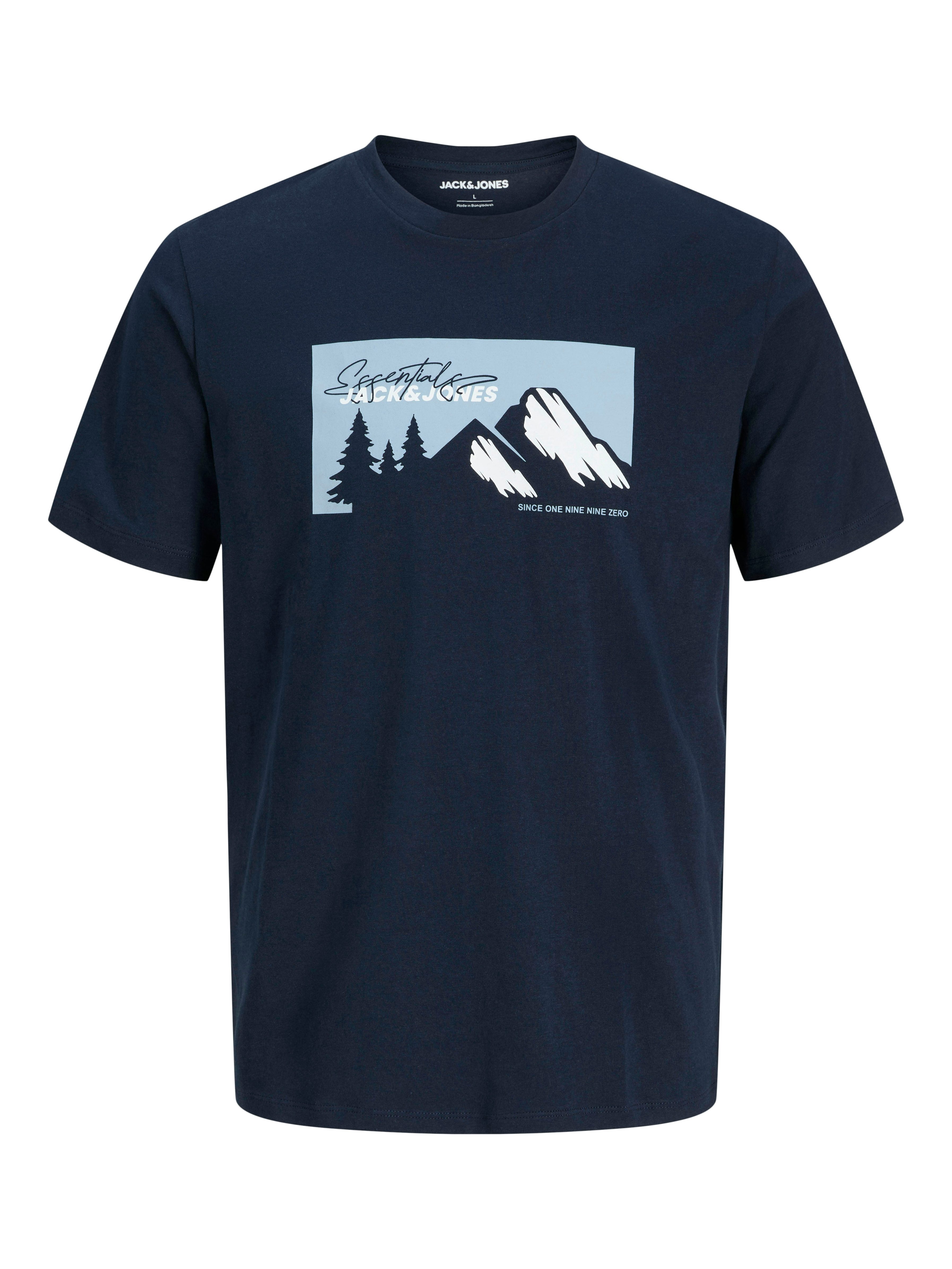 Jack & Jones Junior T-shirt JJSUN TEE SS CREW NECK 2PK MP JNR (set, 2-delig)