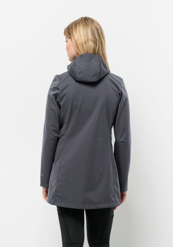 Jack Wolfskin Softshell-jas WINDHAIN COAT W