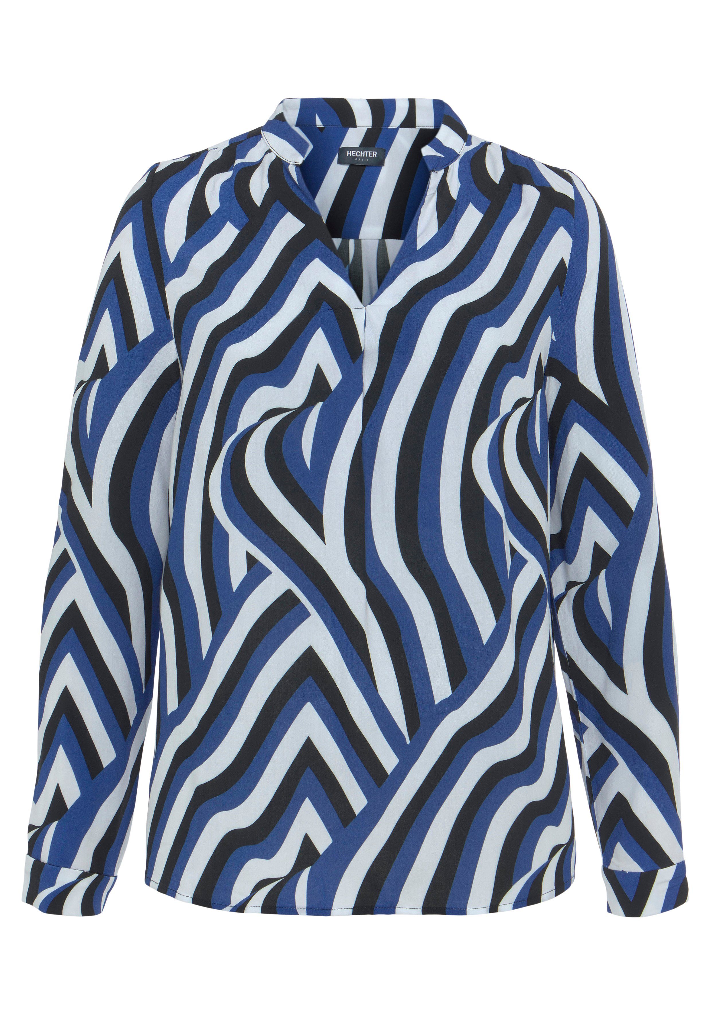 HECHTER PARIS Klassieke blouse met elegante v-hals
