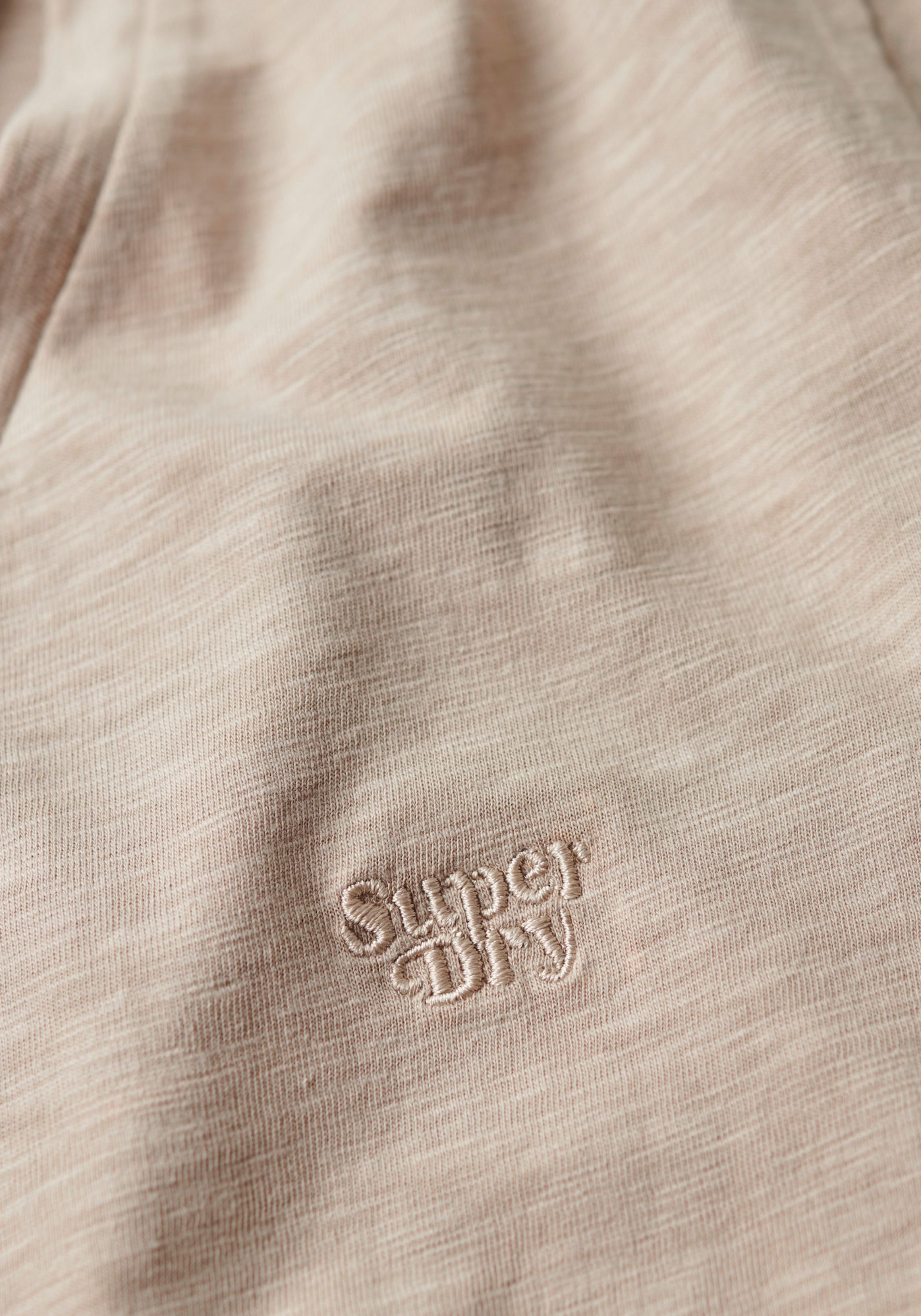 Superdry Shirt met V-hals STUDIOS SLUB EMB VEE TEE