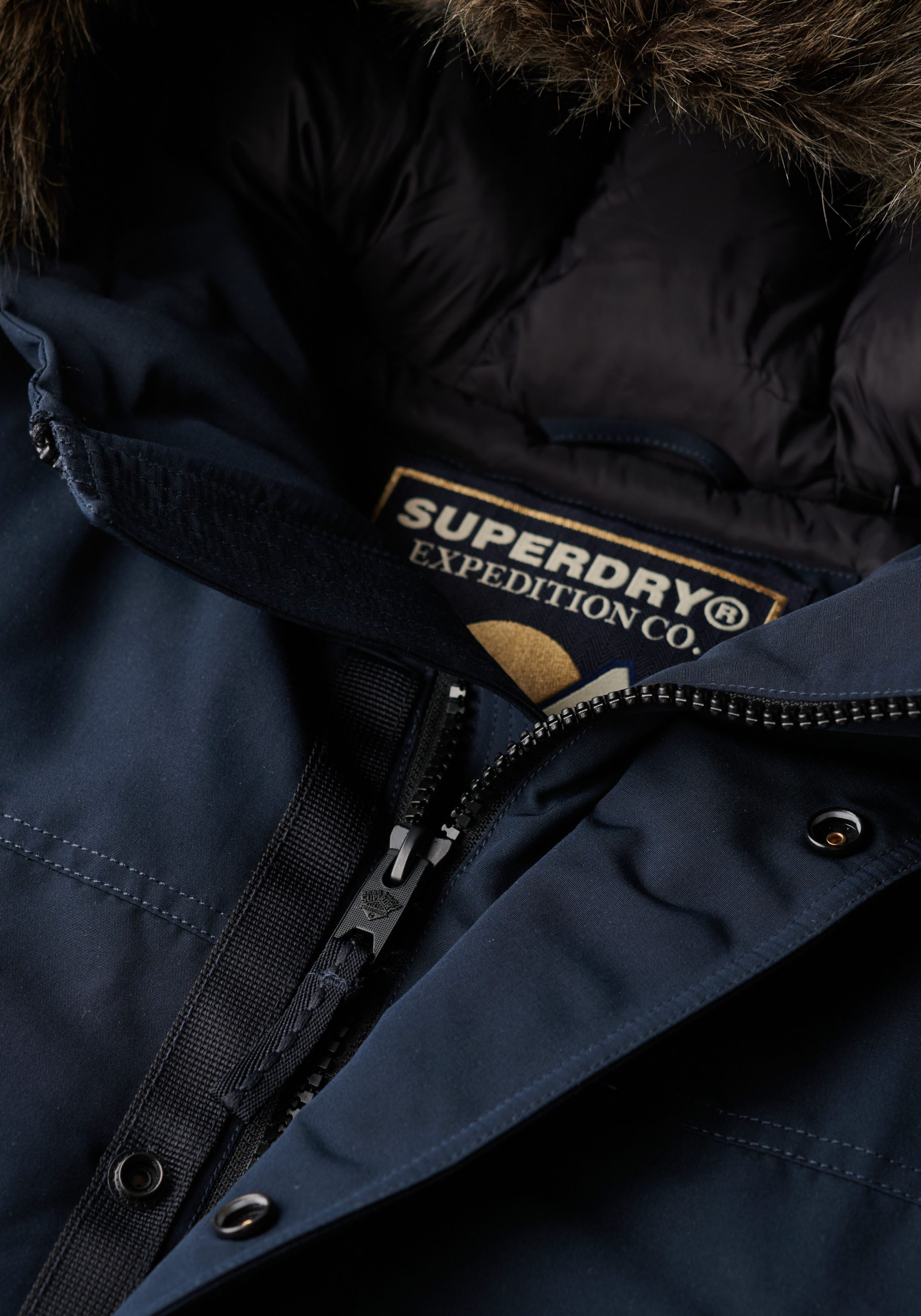 Superdry Parka EVEREST FAUX FUR PARKA JACKET