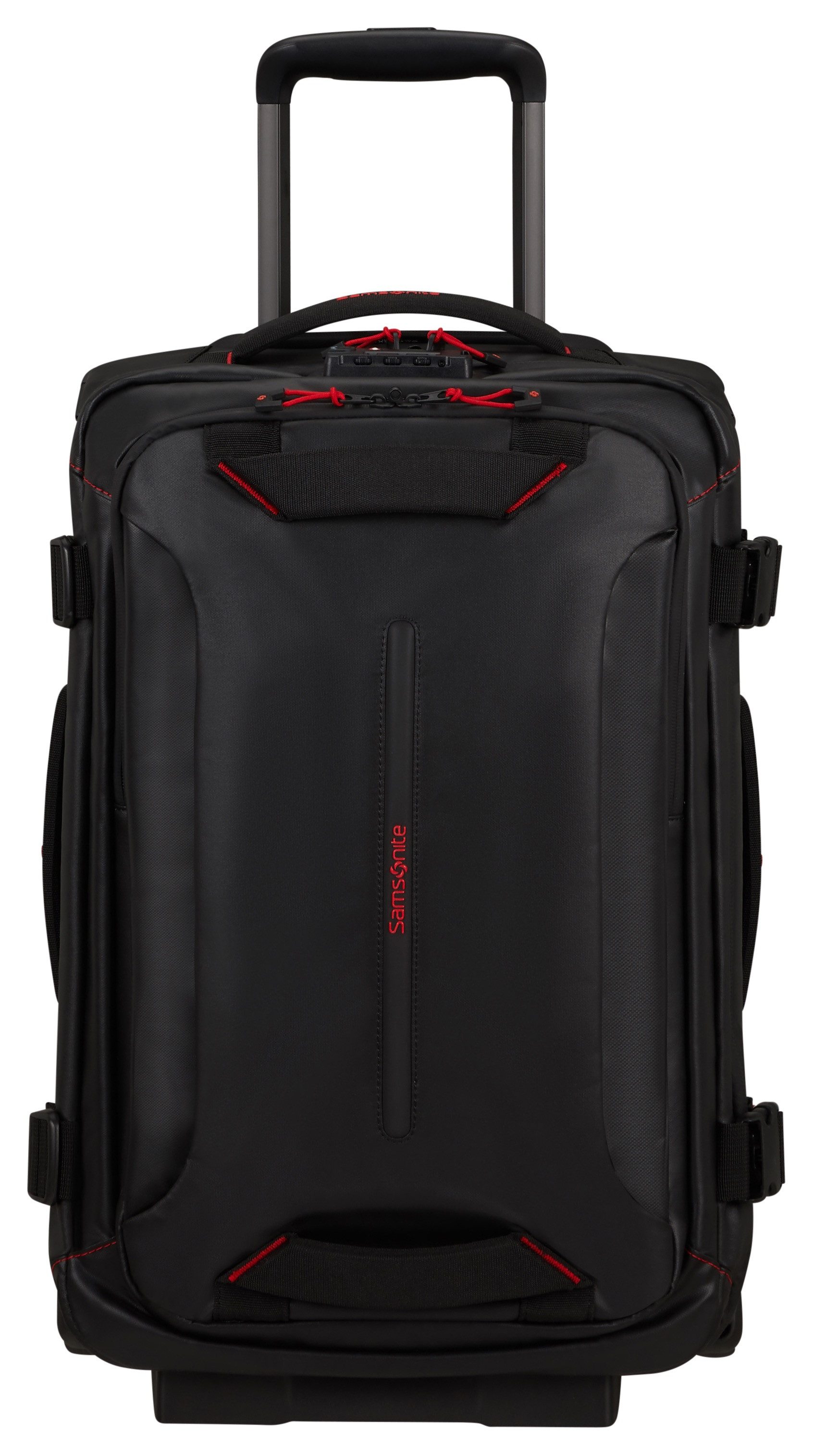 Samsonite Reistas ECODIVER DUFFLE/WH 55/20 L 35CM DF Travelbag reistas zacht bagage met laptopvak unisex reistassen zwart