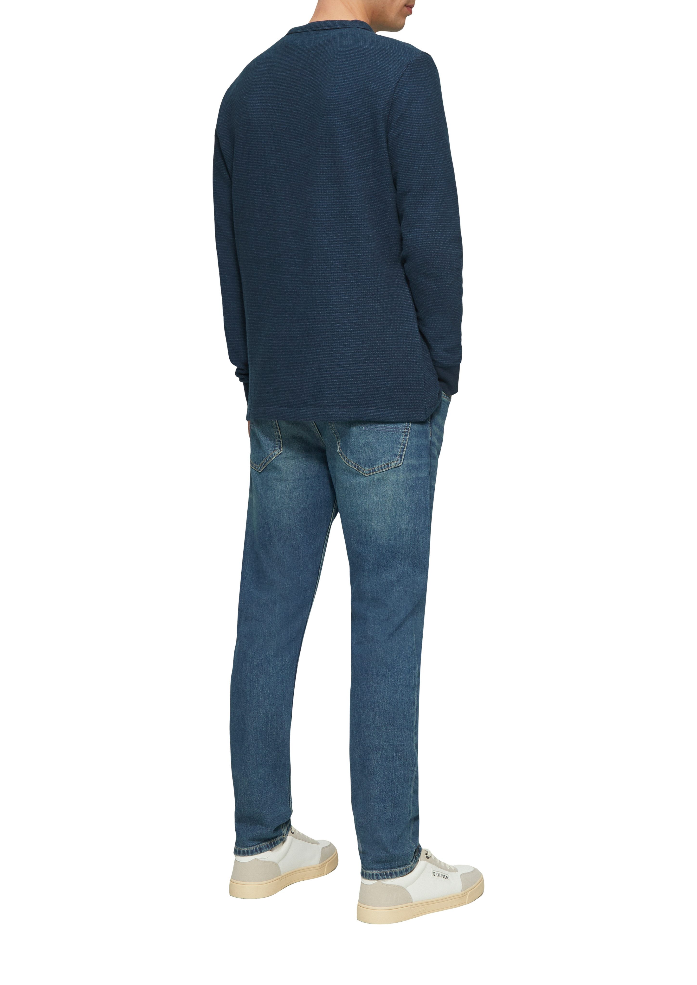 s.Oliver Longsleeve met geborduurd logo