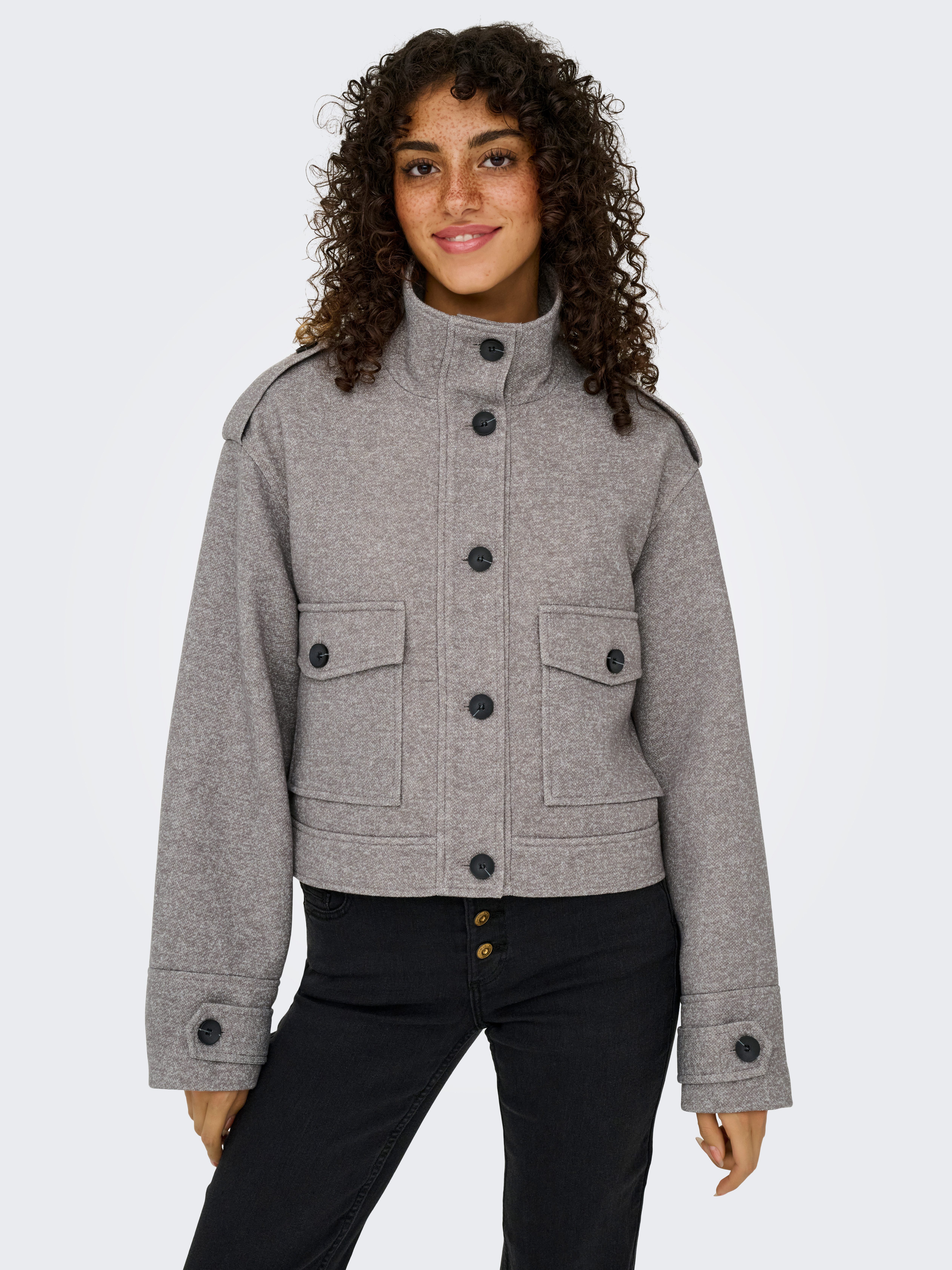 Only Korte jas ONLSEDONA LIGHT COLLAR JACKET OTW CC