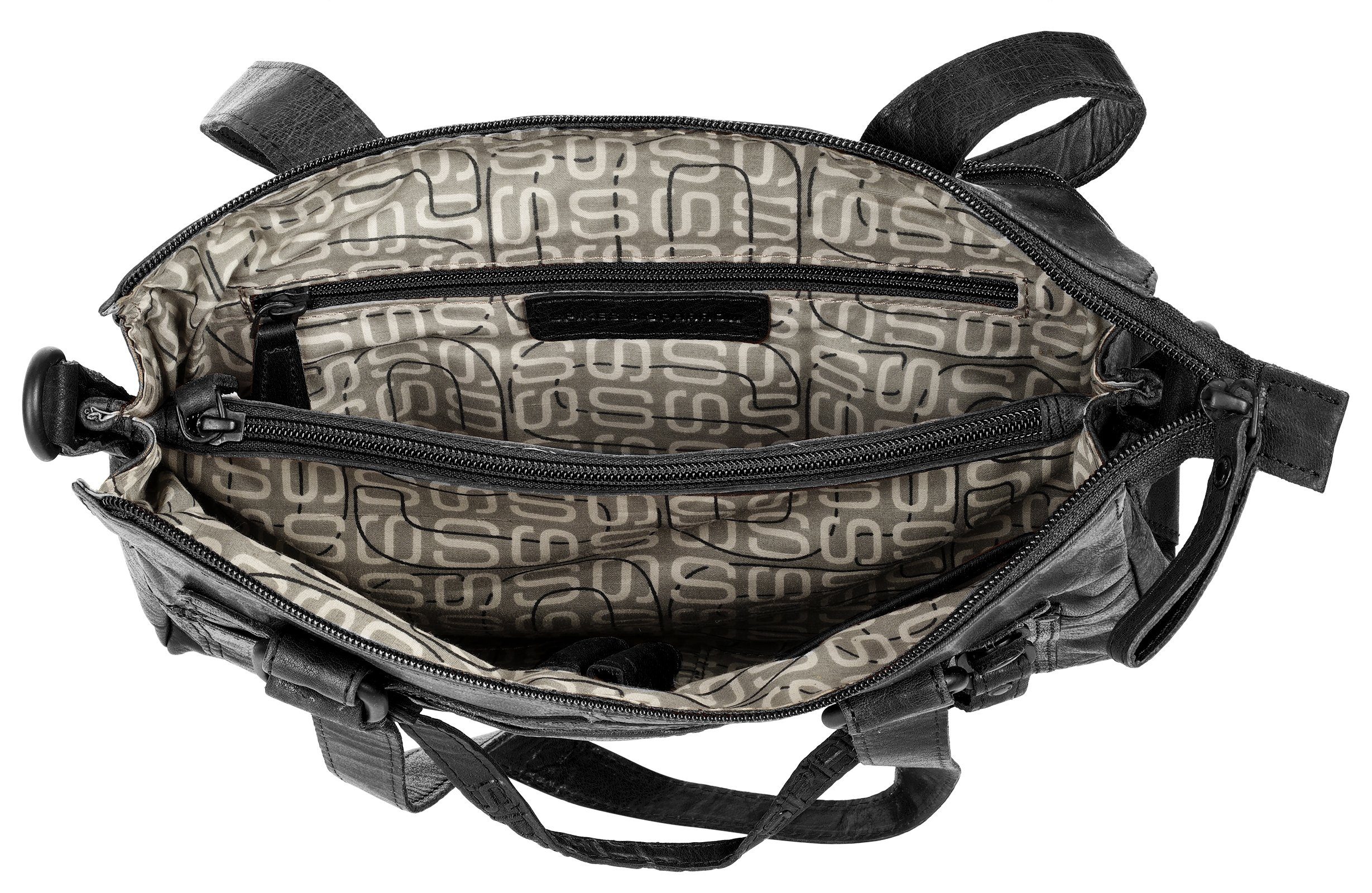 Spikes & Sparrow Shopper echt leder