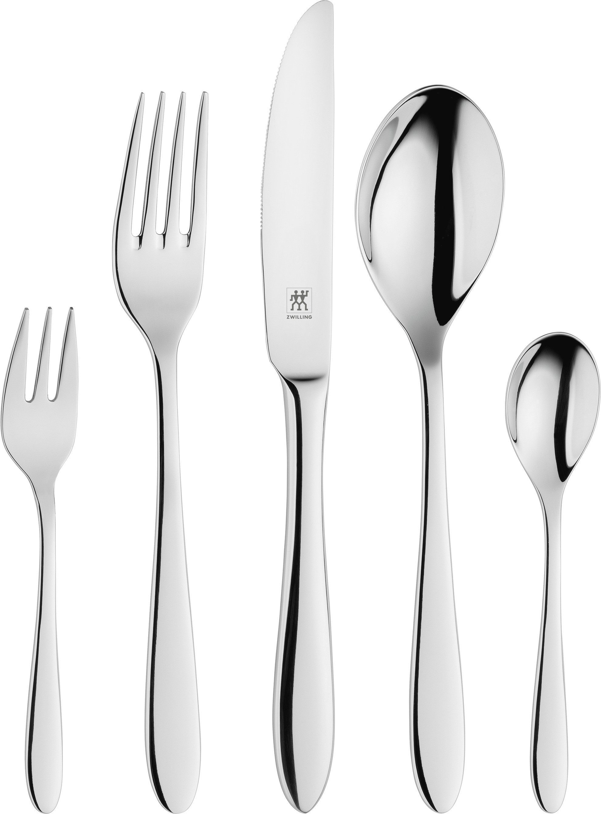 Zwilling Bestekset Style roestvrij staal 18/10, gepolijst, vaatwasmachinebestendig (set)