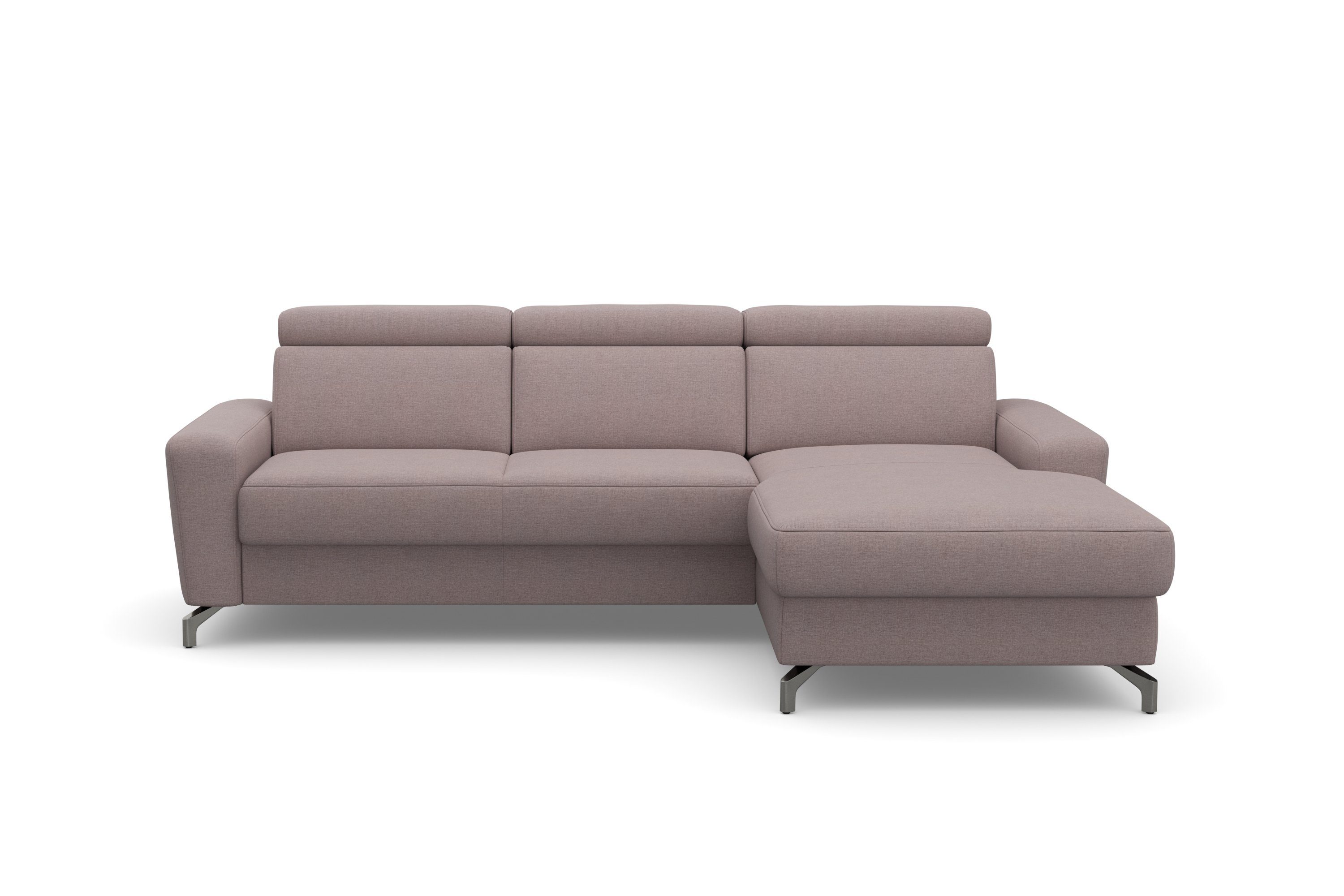 sit&more Hoekbank Scarlett L-vorm met verstelbare hoofdsteun, naar keuze met slaapfunctie, bedkist