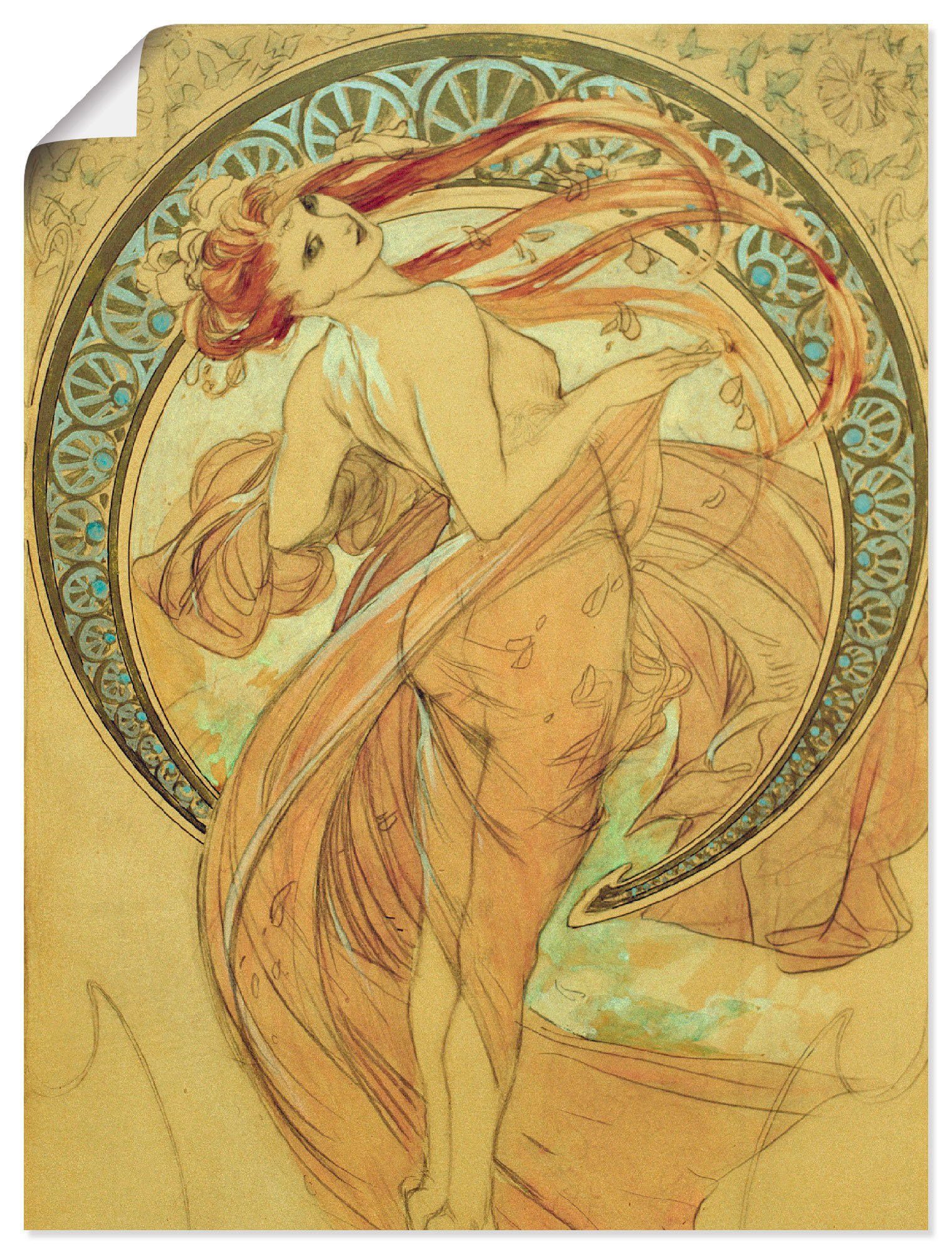 Artland Artprint De dans, 1898 in vele afmetingen & productsoorten -artprint op linnen, poster, muursticker / wandfolie ook geschikt voor de badkamer (1 stuk)