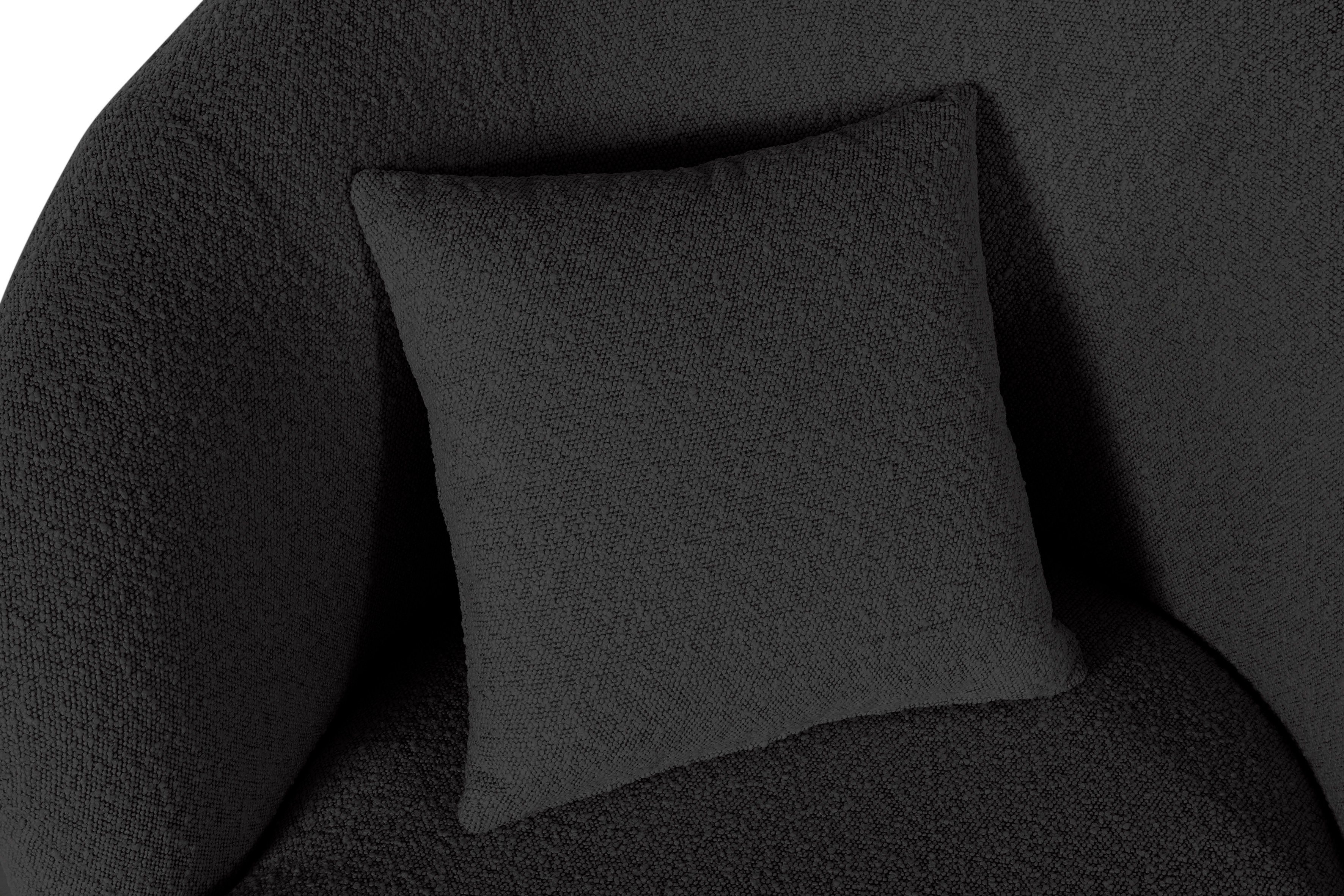 LeGer Home by Lena Gercke Draaibare fauteuil Dilara Stoel afgeronde rugleuning en front, in 3 stofkwaliteiten
