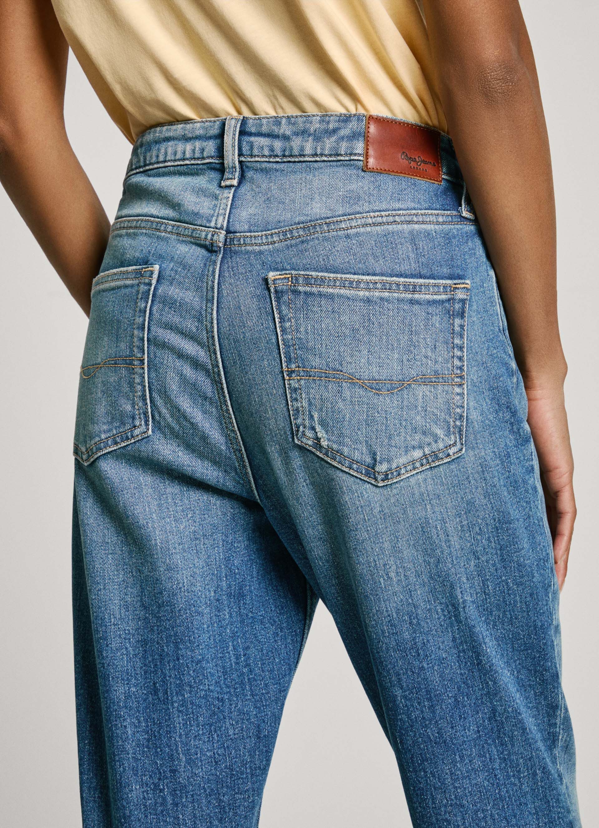 Pepe Jeans High-waist jeans TAPERED JEANS HW