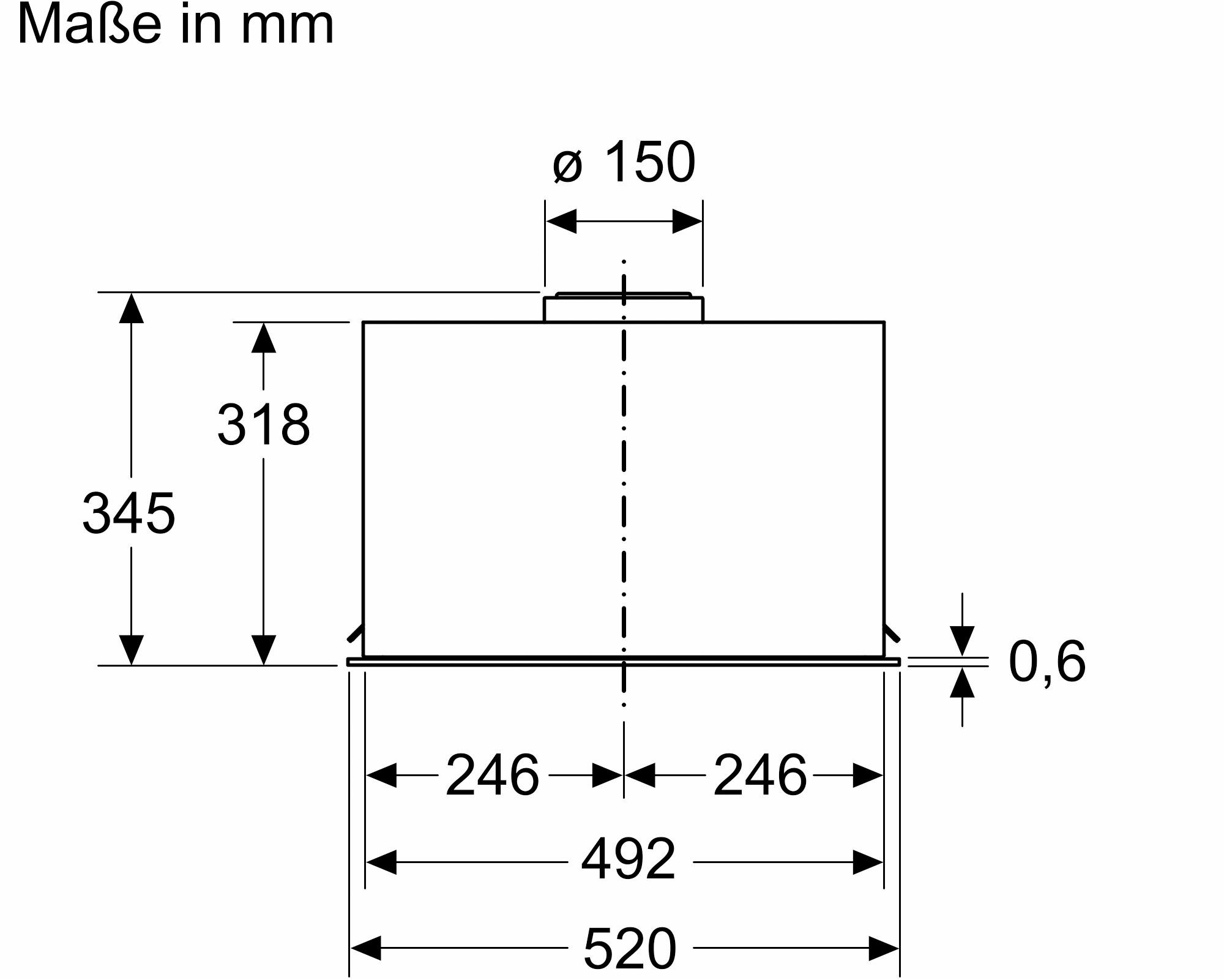 SIEMENS Afzuigkap LB56NAC50