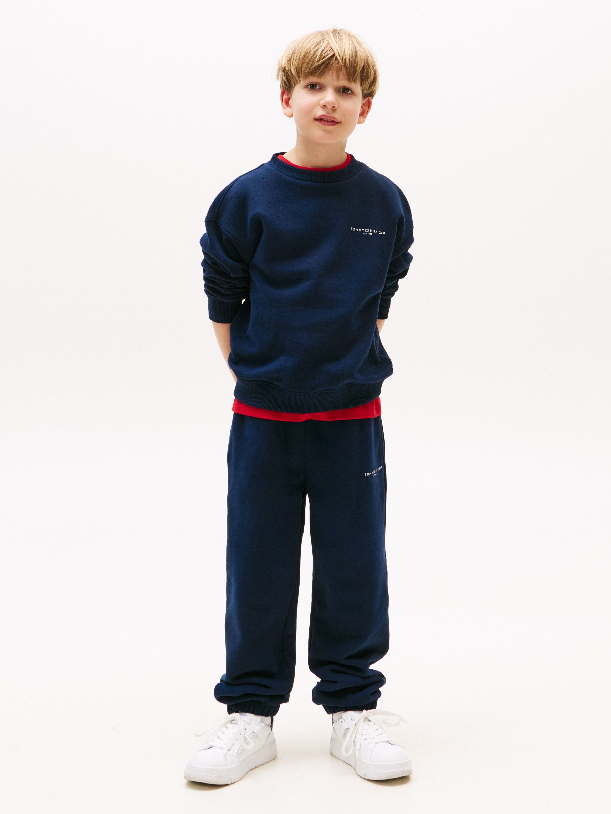 Tommy Hilfiger Sweatbroek MINI CORP SWEATPANTS voor kinderen tot 16 jaar