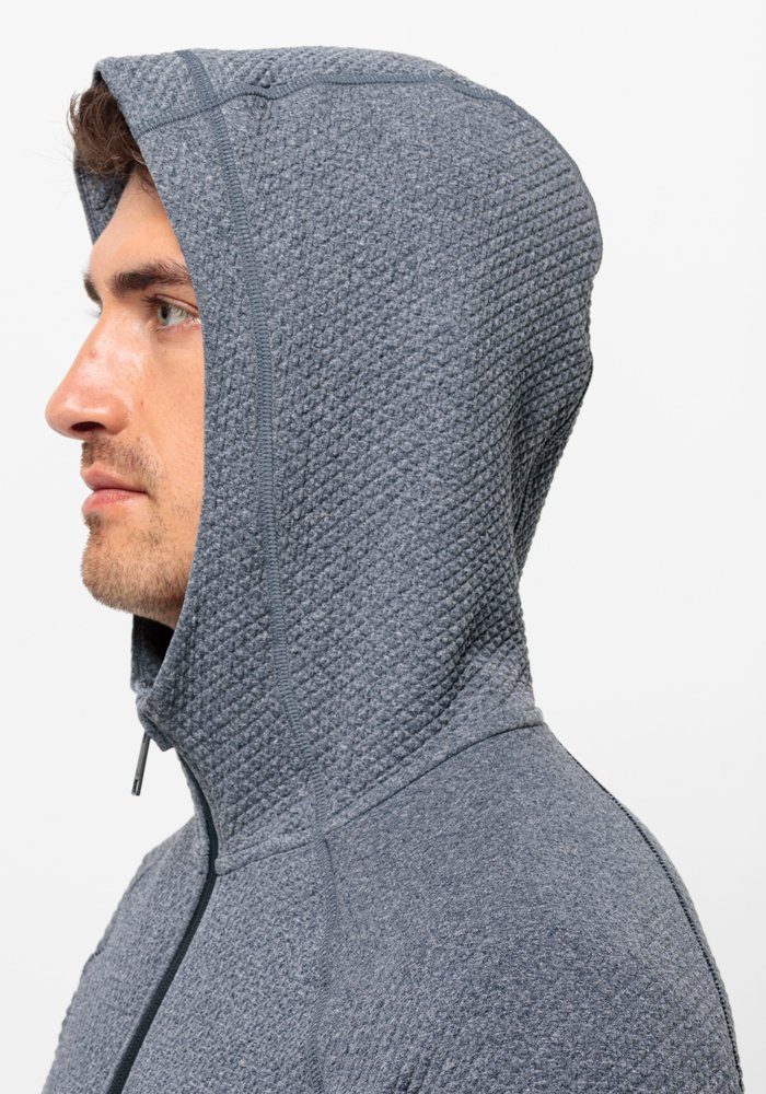Jack Wolfskin Fleecejack met capuchon FERNWEH HOODED JKT M