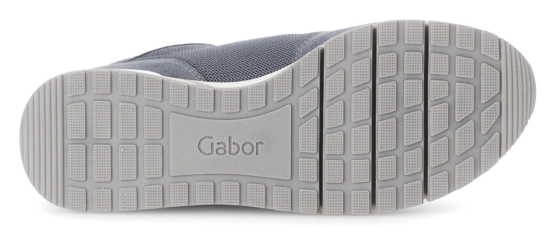 Gabor Sneakers met sleehak Florence , vrijetijdsschoen, lage schoen, veterschoen in comfortwijdte g (=breed)