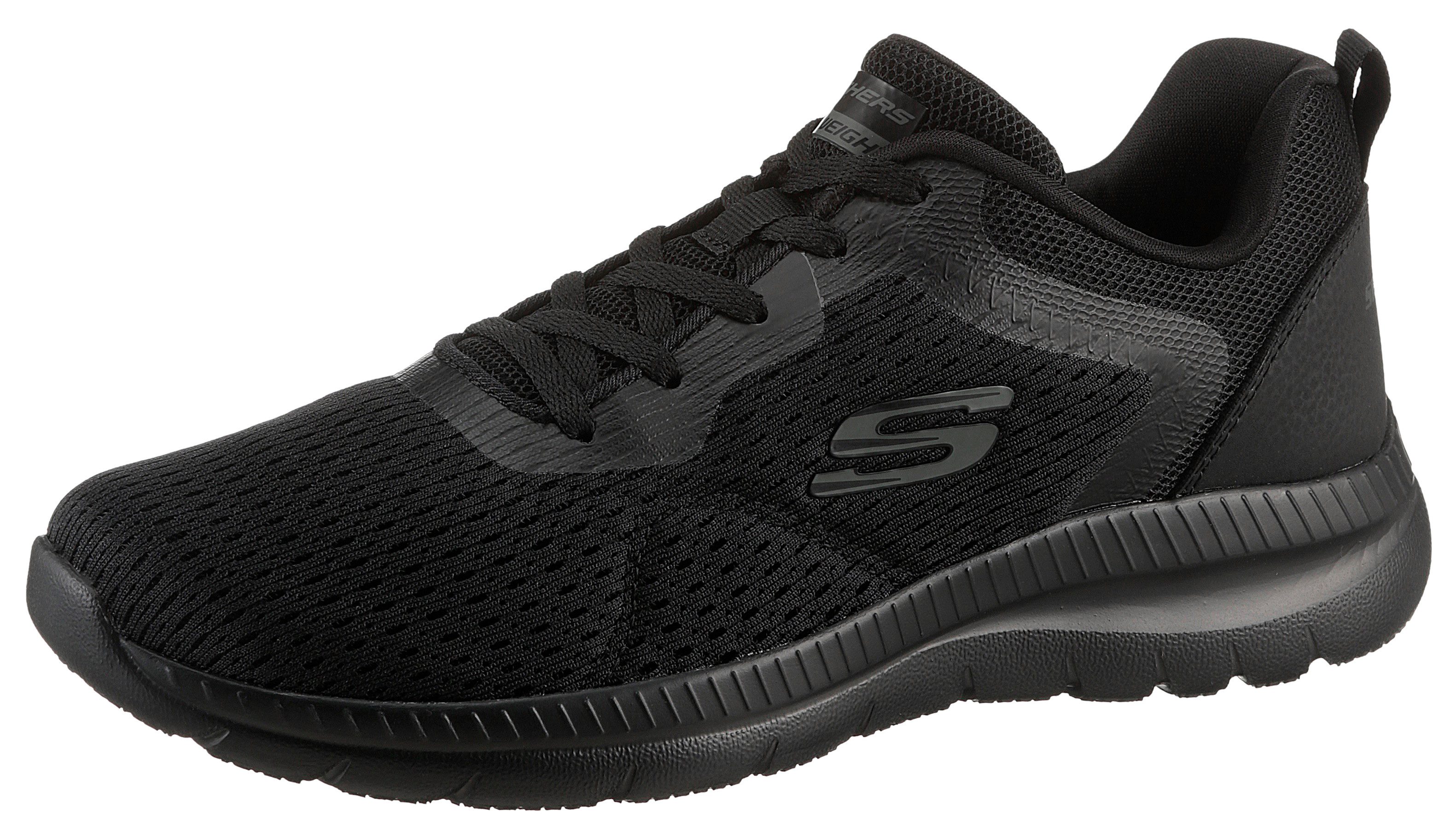 Skechers Sneakers BOUNTIFUL-QUICK PATH trainingsschoenen, vrijetijdsschoen, veterschoenen met memory foam