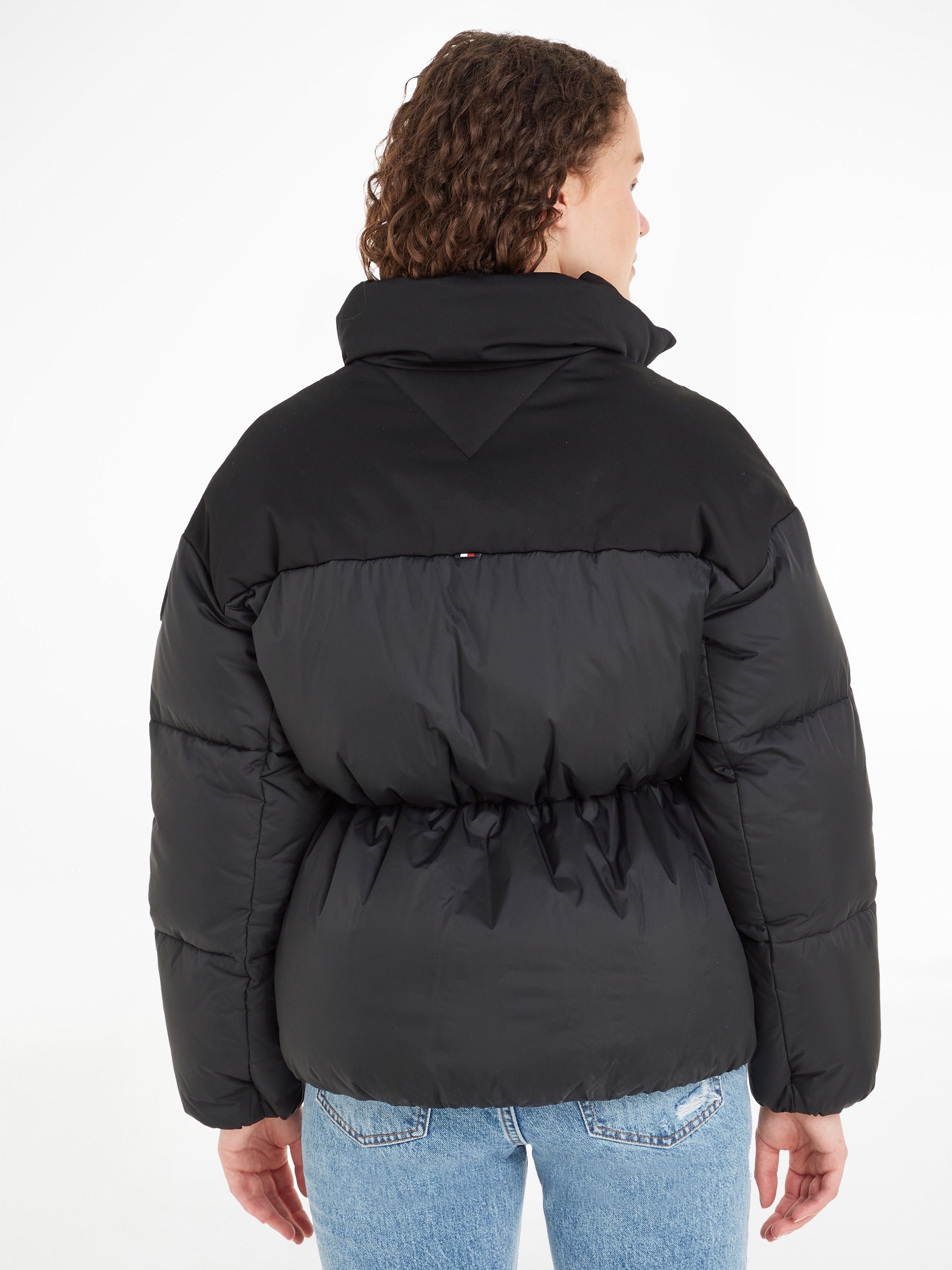 Tommy Hilfiger Gewatteerde jas NEW YORK PUFFER JACKET met verstelbare tailleband