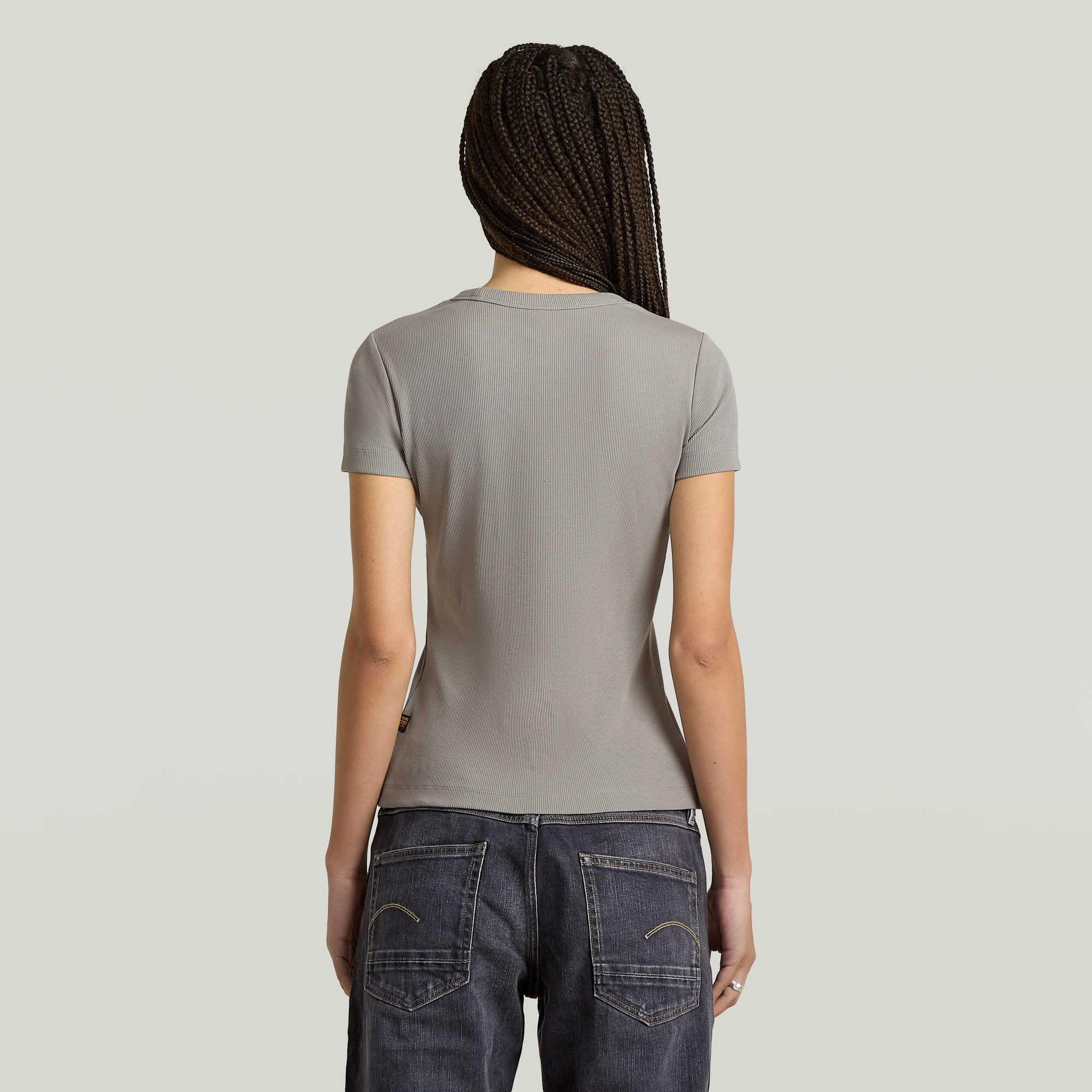 G-Star RAW T-shirt Rib Cap Sleeve