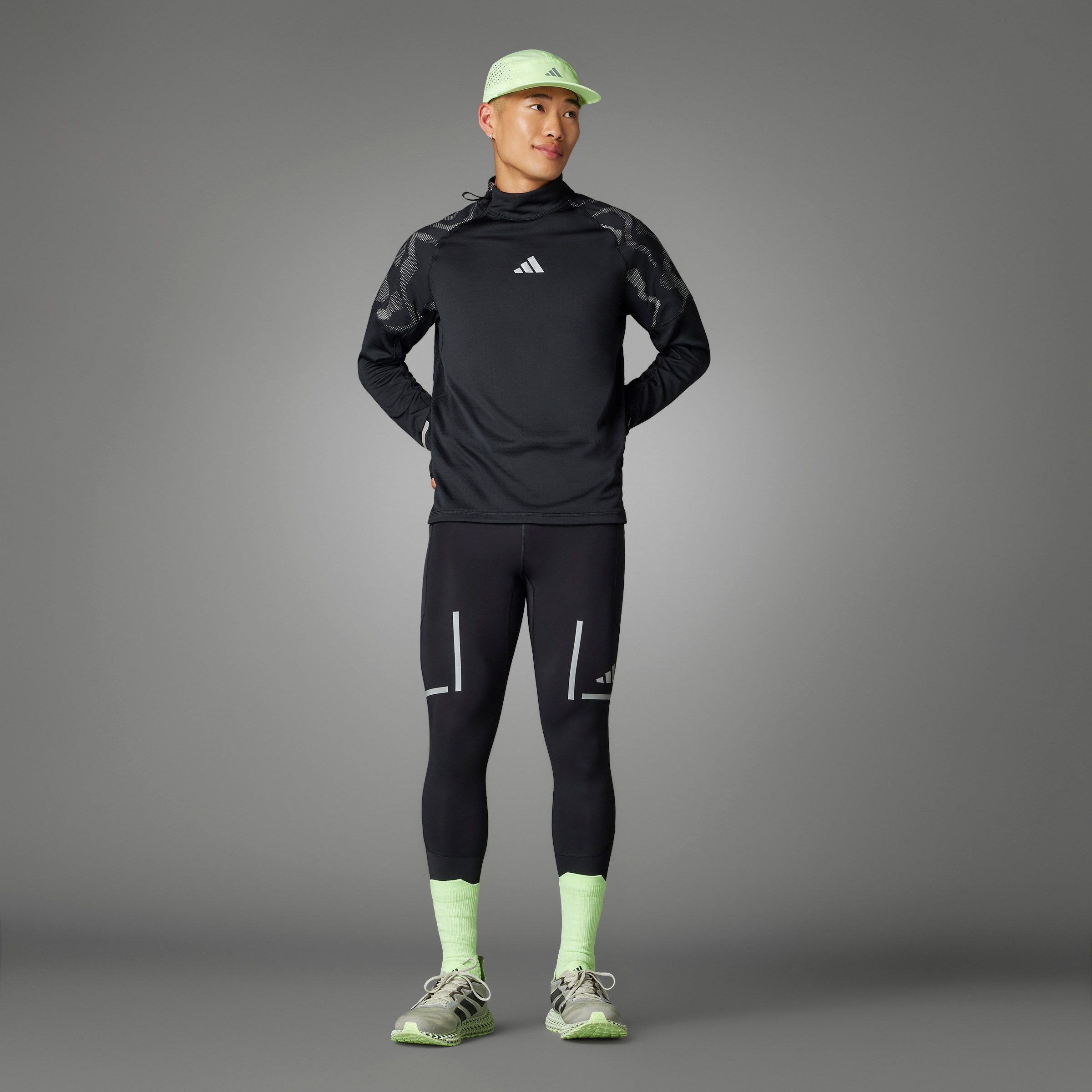 adidas Performance Runningtights ULT HI VIS TIG (1-delig)