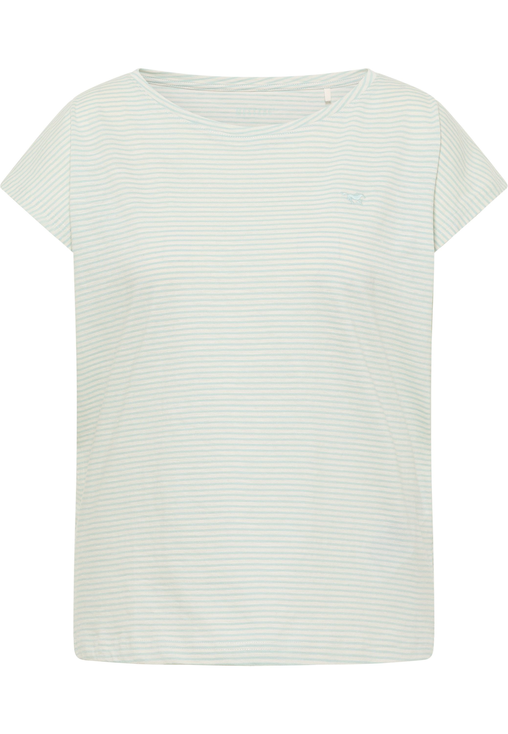 MUSTANG Shirt met korte mouwen Dames stijl Lesley