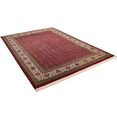 theko oosters tapijt sirsa seta bidjar pool van 20% zijde, met de hand geknoopt, met franje, woonkamer rood