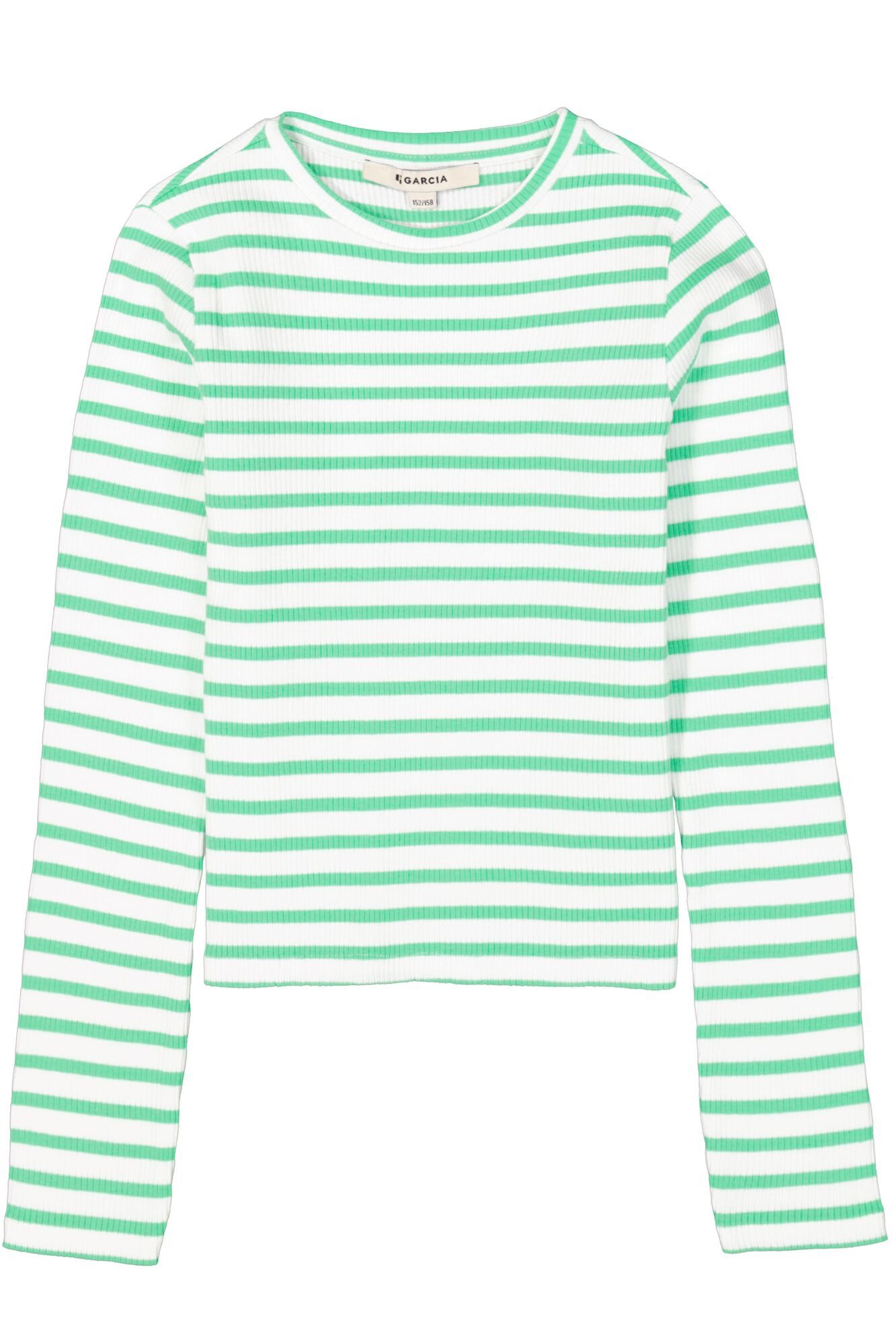 Garcia Shirttop met gestreept patroon