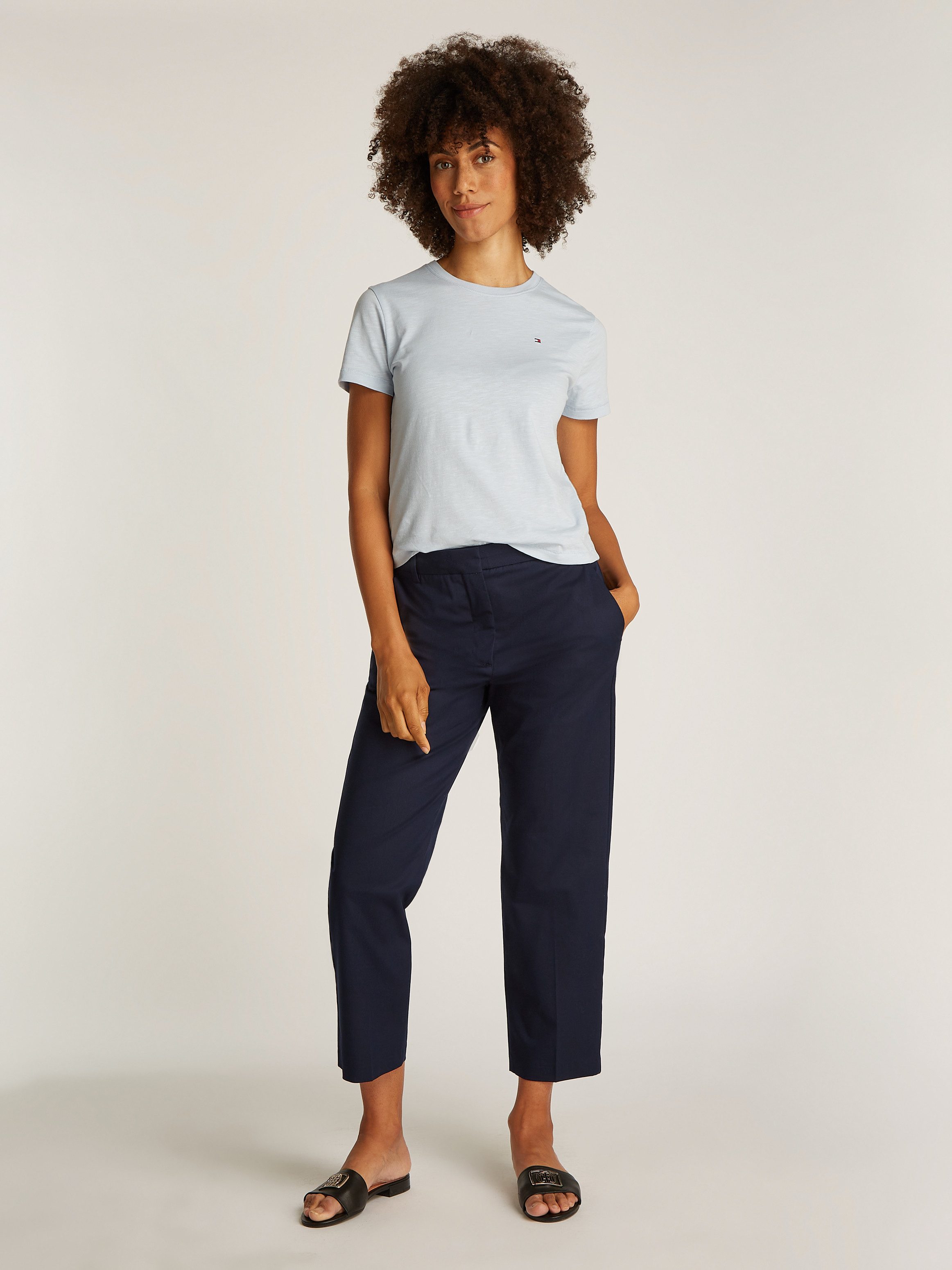 Tommy Hilfiger Chino met persplooien
