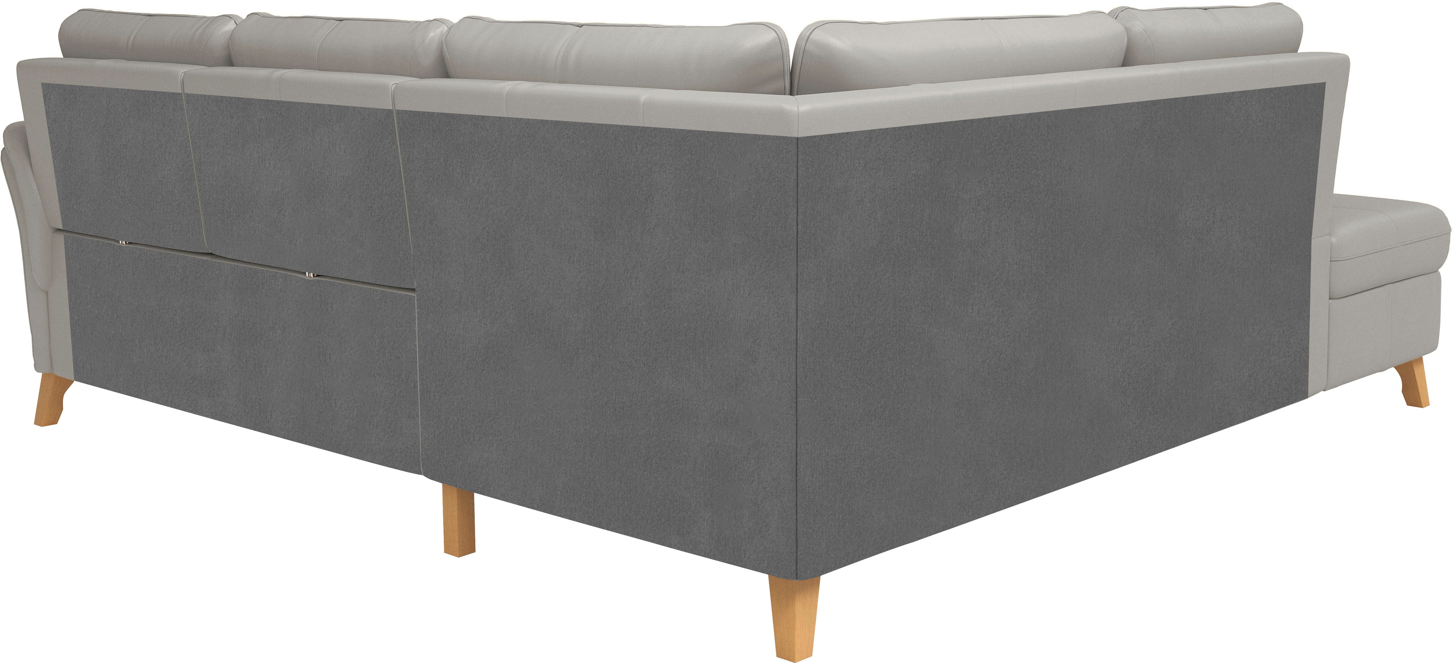 sit&more Hoekbank Göteborg inclusief zitdiepteverstelling, optioneel met bedfunctie & bedlade