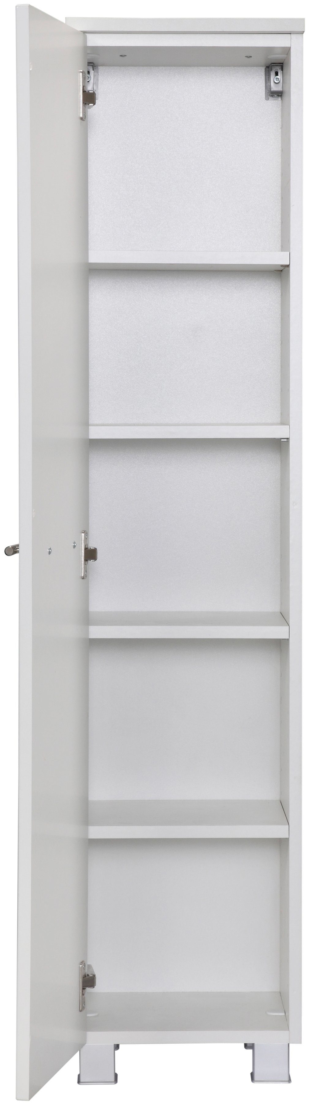 welltime Halfhoge kast Trento, in verschillende designs en kleuren Badkamermeubel, breedte 30 cm, 1 deur, Made in Germany