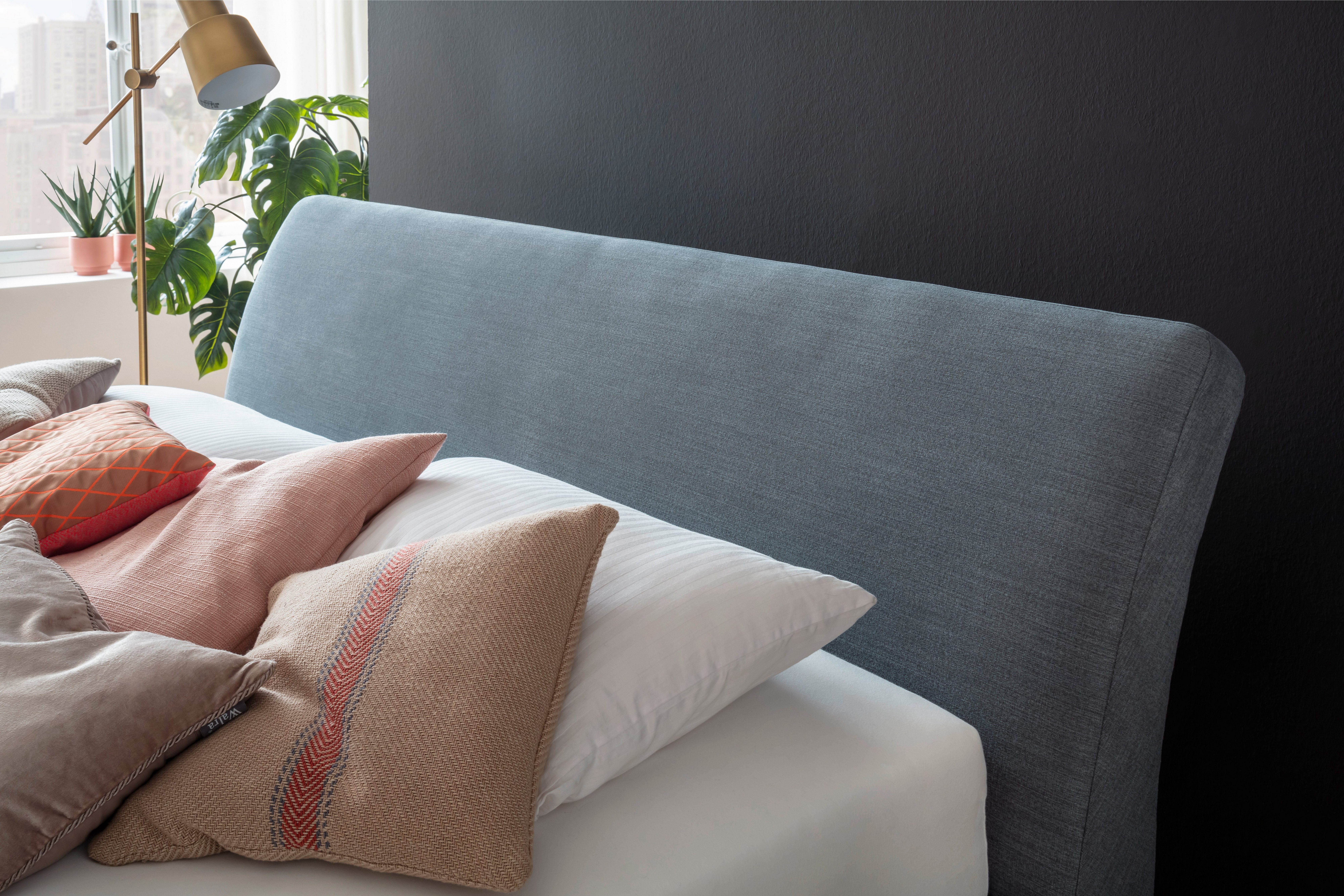 meise.möbel Gestoffeerd bed Mila met bedkist