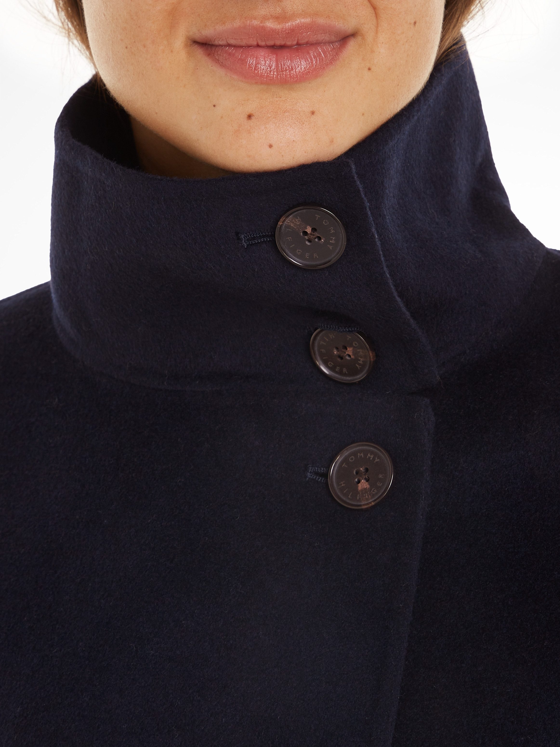 Tommy Hilfiger Outdoorjack DF WOOL BLEND FUNNEL JACKET